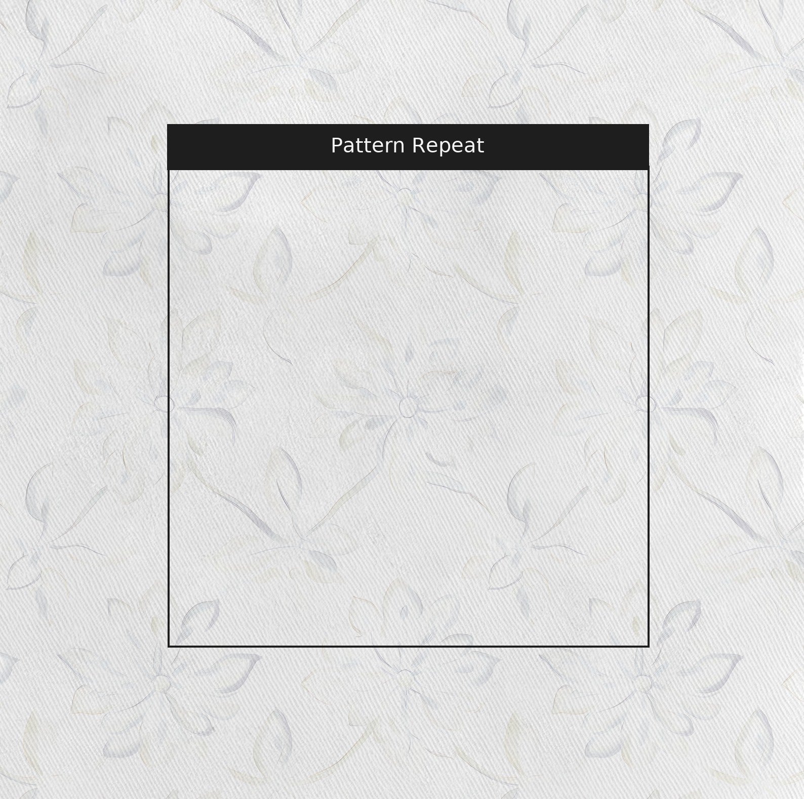 Vivienne Fabric by the Yard — pattern repeat