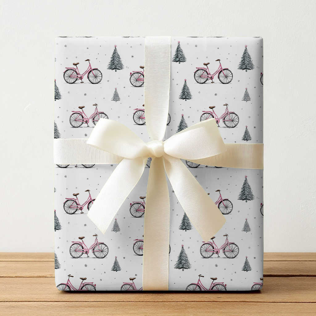 Pink Spokes Spokane - Wrapping Paper