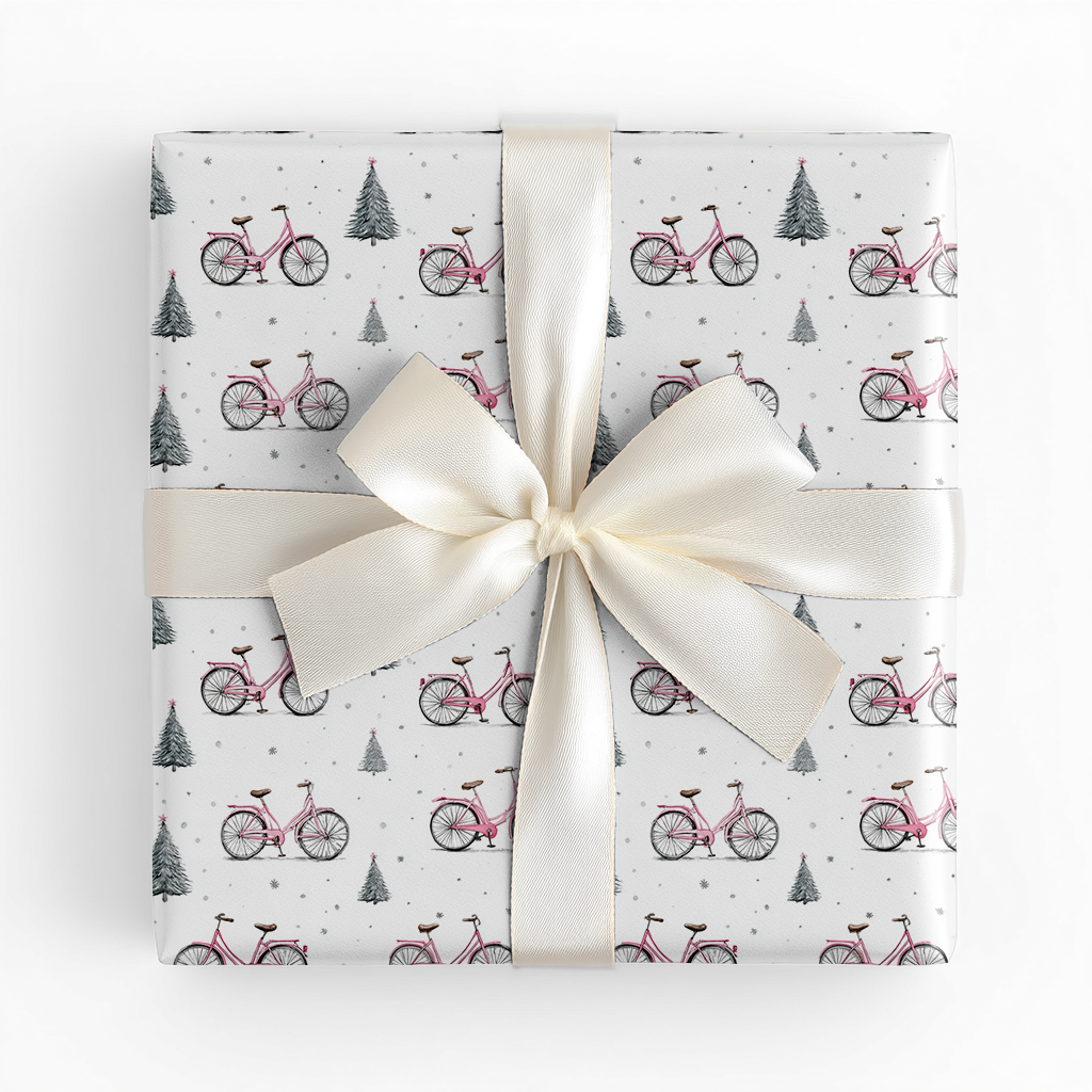 Pink Spokes Spokane - Wrapping Paper