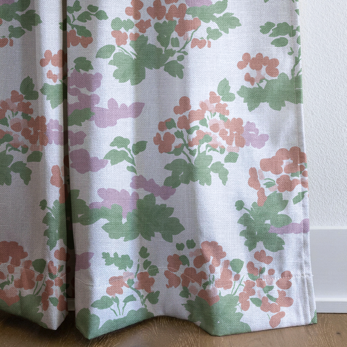 Callie Mae - Drapery — corner closeup