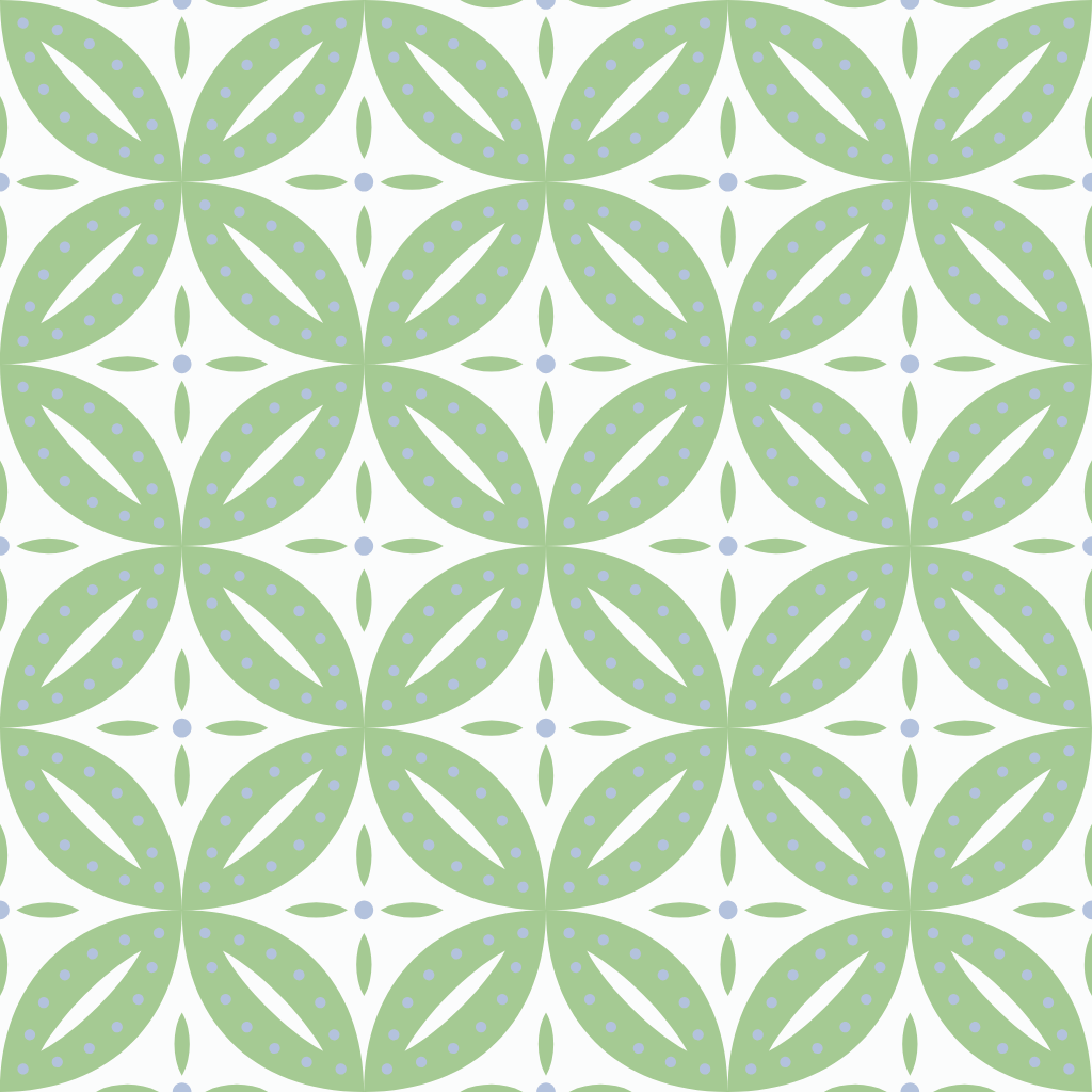 Leaf Me Be Willow Grid Wallpaper