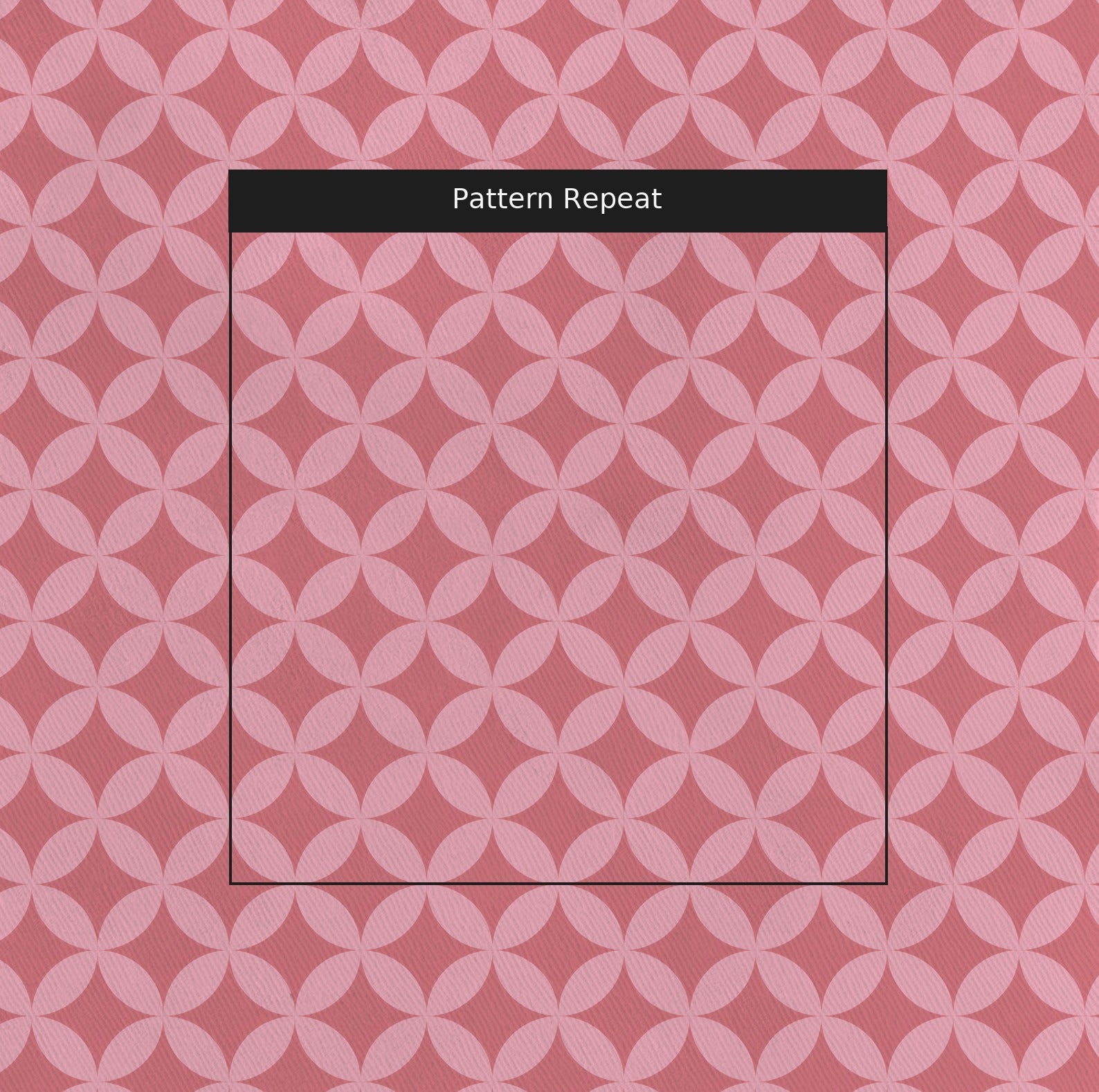 The Badge Fabric by the Yard — pattern repeat