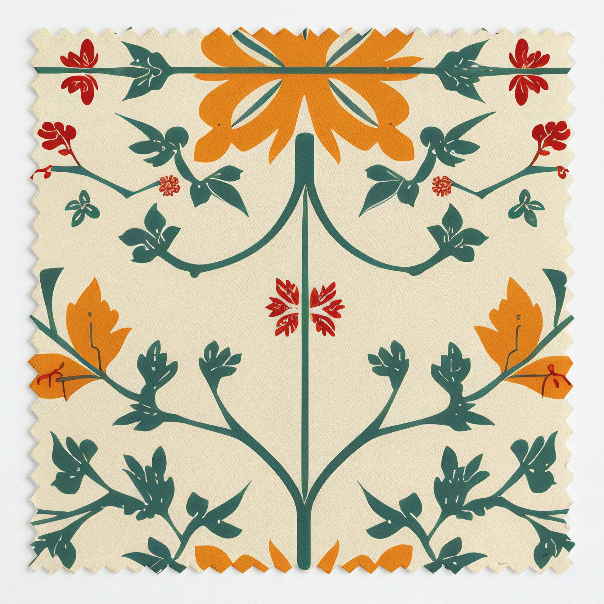 Botanical Ballet Fabric by the Yard