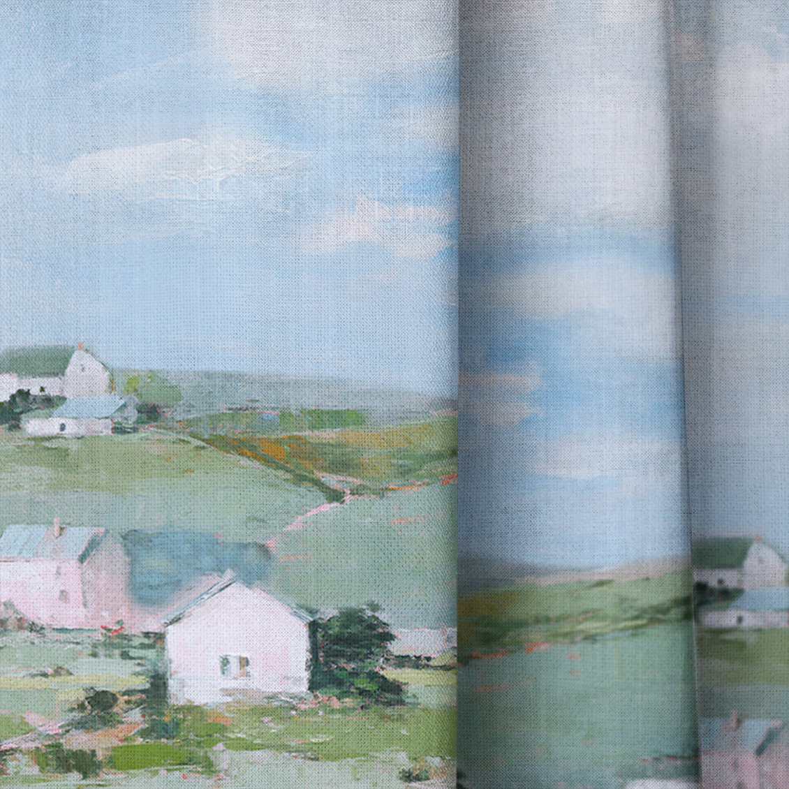 Countryside - Drapery — close up