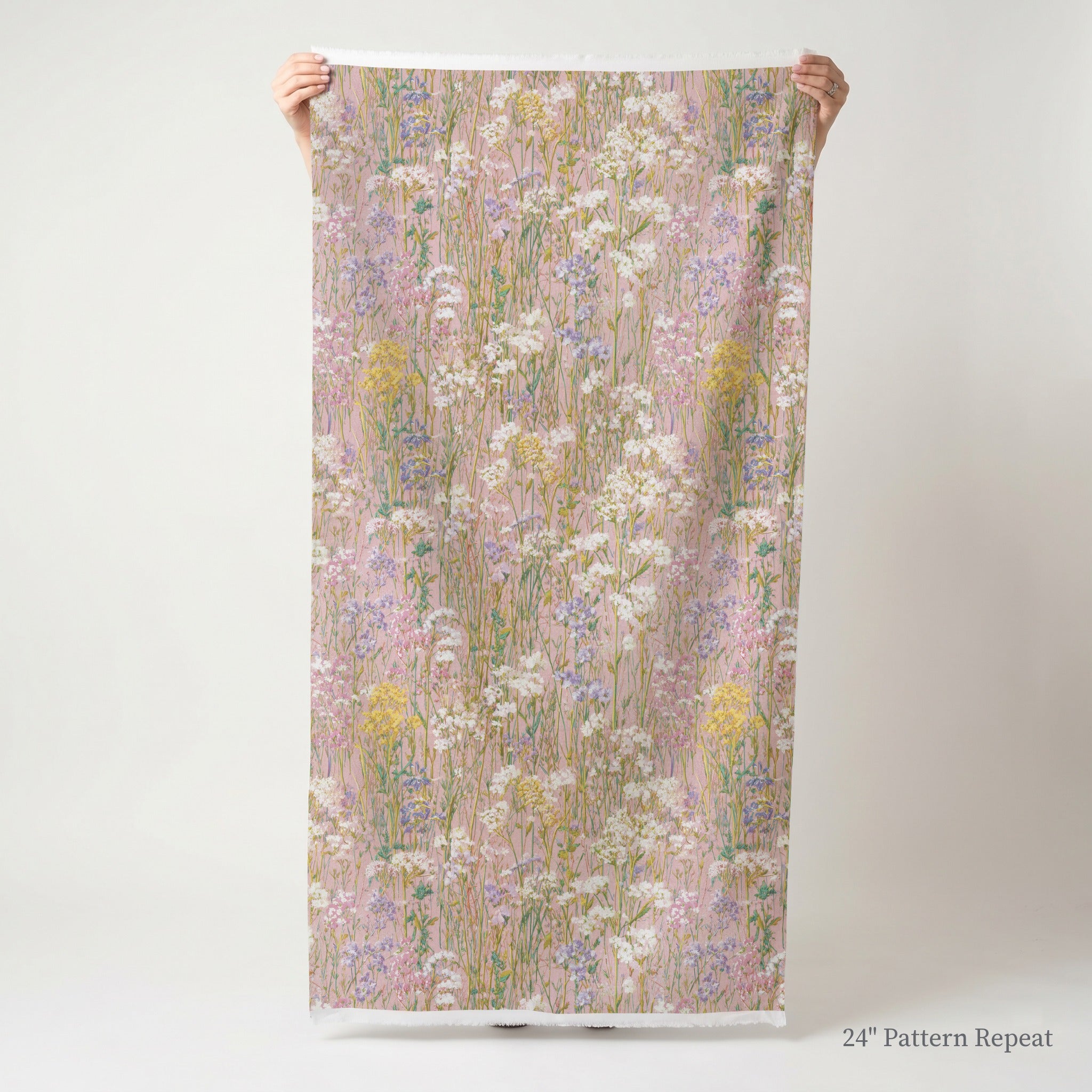 Pressed Florals Fabric by the Yard
