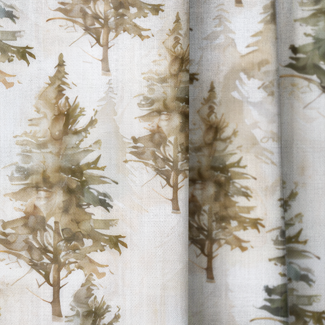 Sasquatch Sanctuary - Drapery — close up