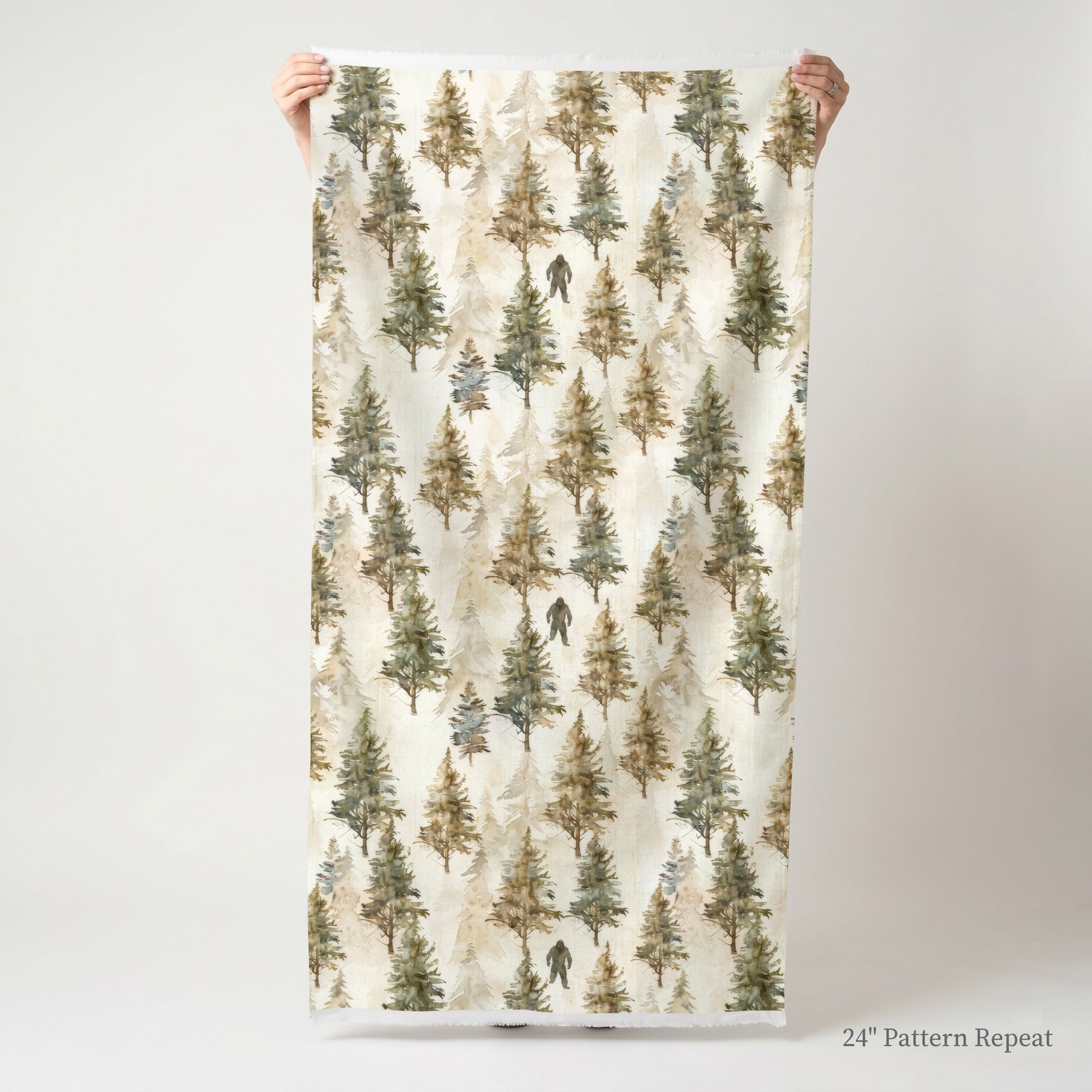Sasquatch Sanctuary Fabric by the Yard