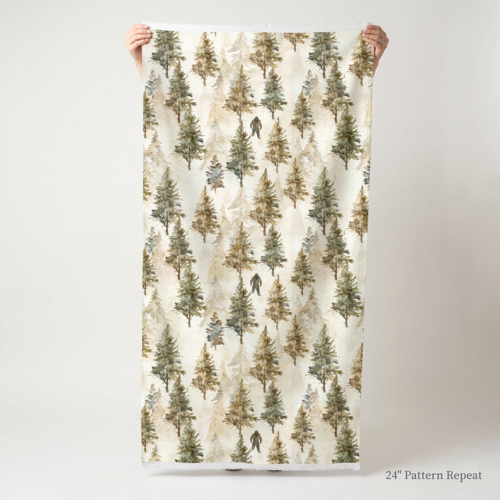 Sasquatch Sanctuary Fabric by the Yard
