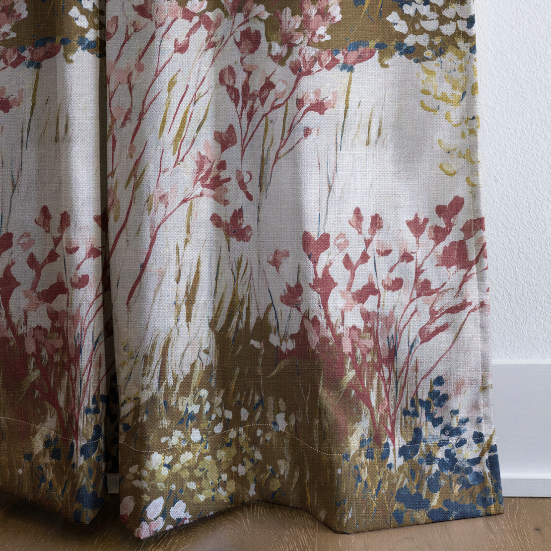 Canopy - Drapery — corner closeup