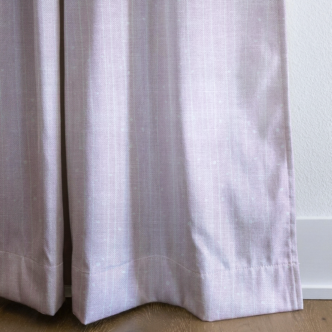 Pink Cece - Drapery — corner closeup