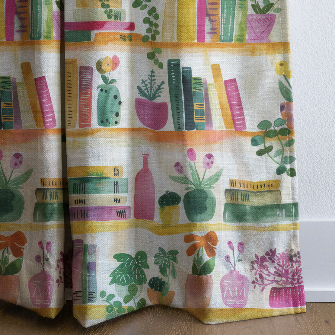 Shelfie - Drapery — corner closeup