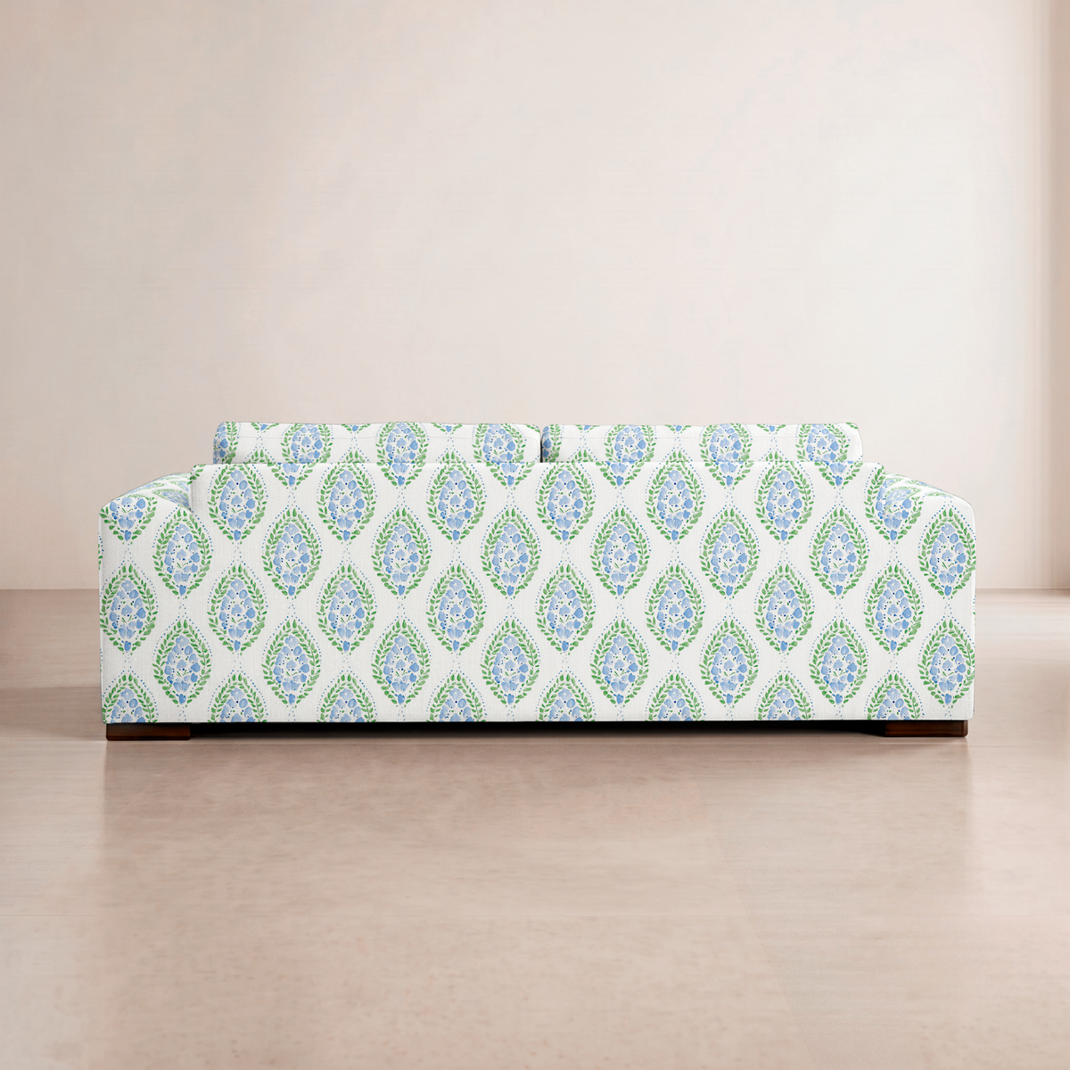 The Christopher Sofa in Leaf Me Be