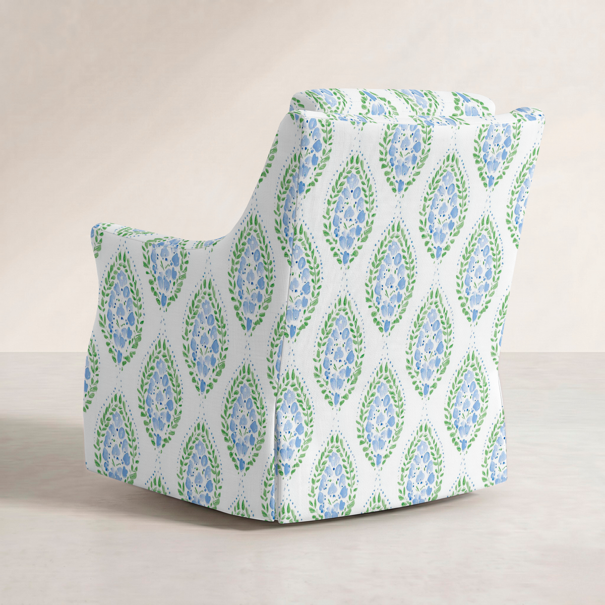 The Eleanor Chair in Leaf Me Be