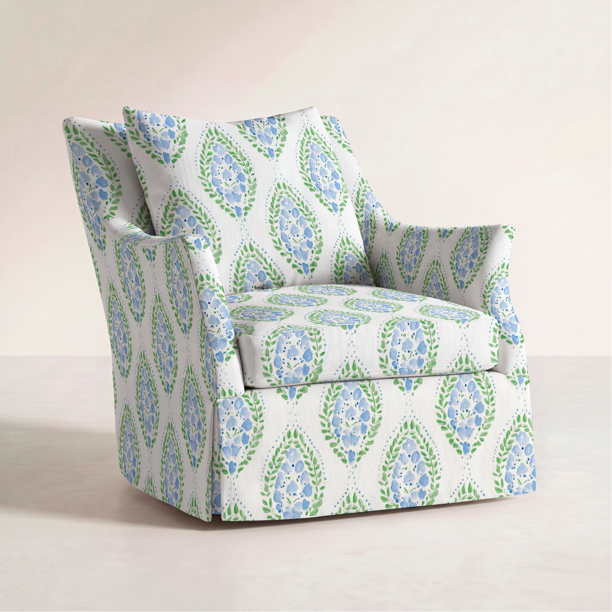 The Eleanor Chair in Leaf Me Be