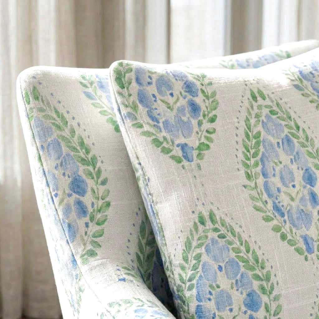 The Eleanor Chair in Leaf Me Be