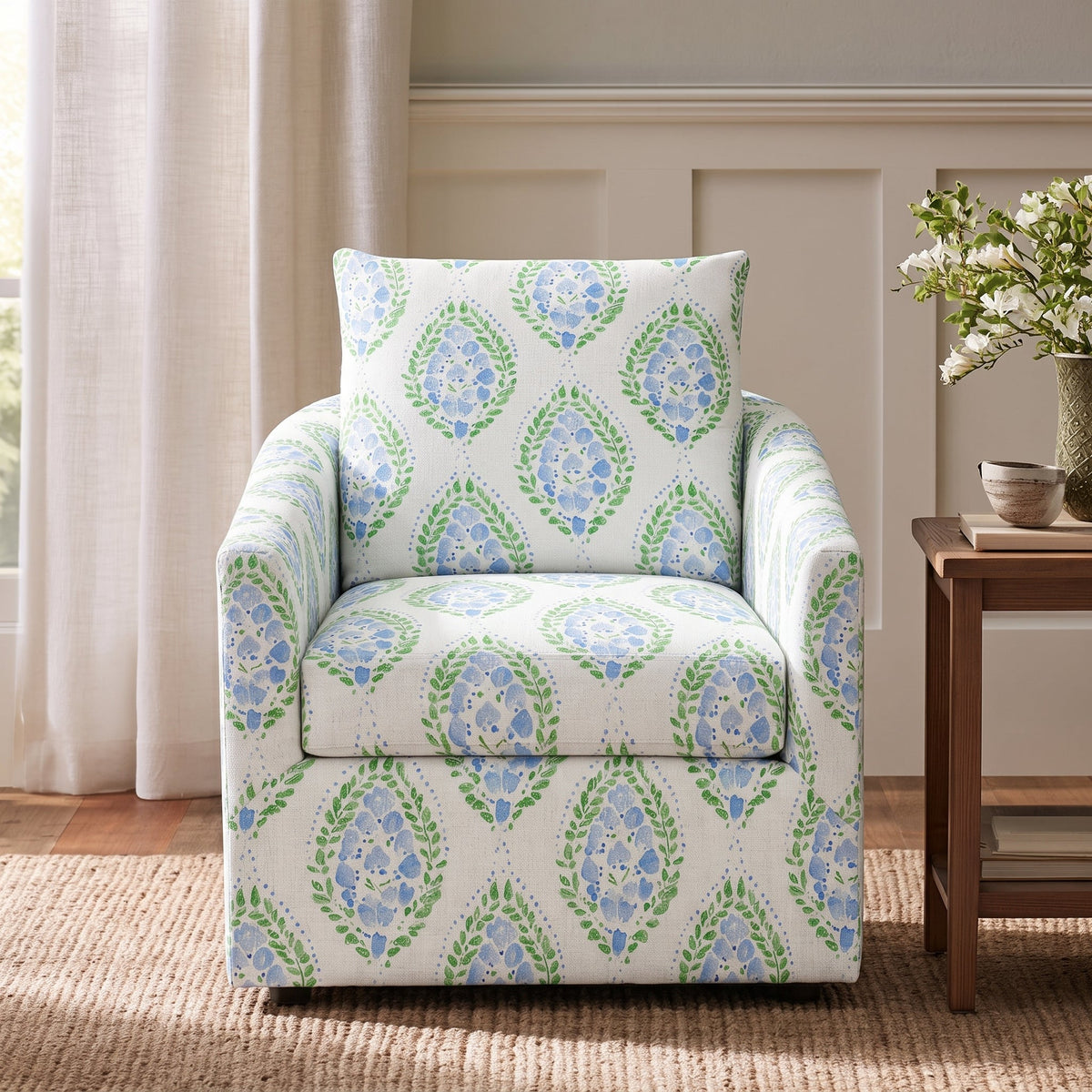 The Grace Chair in Leaf Me Be