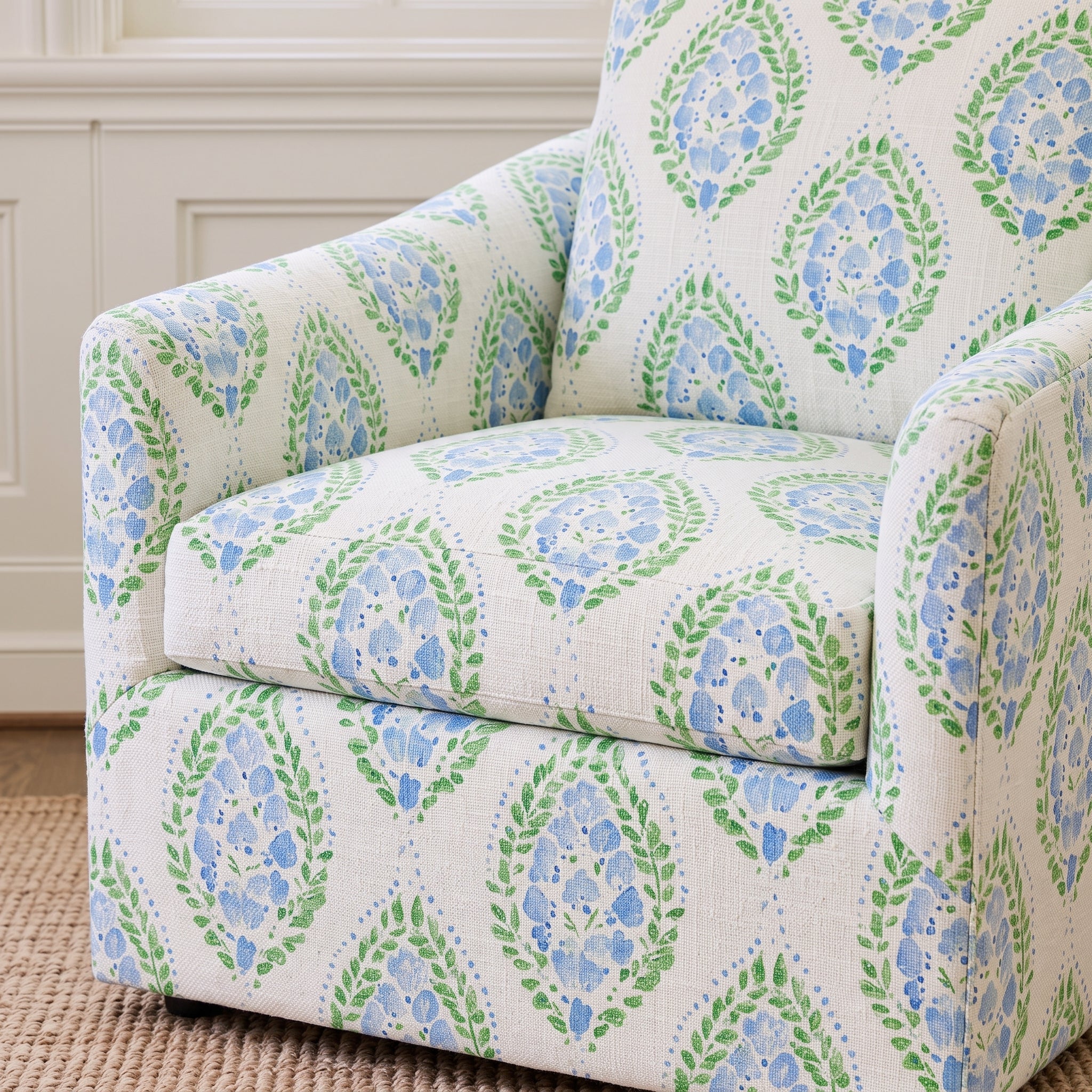 The Grace Chair in Leaf Me Be