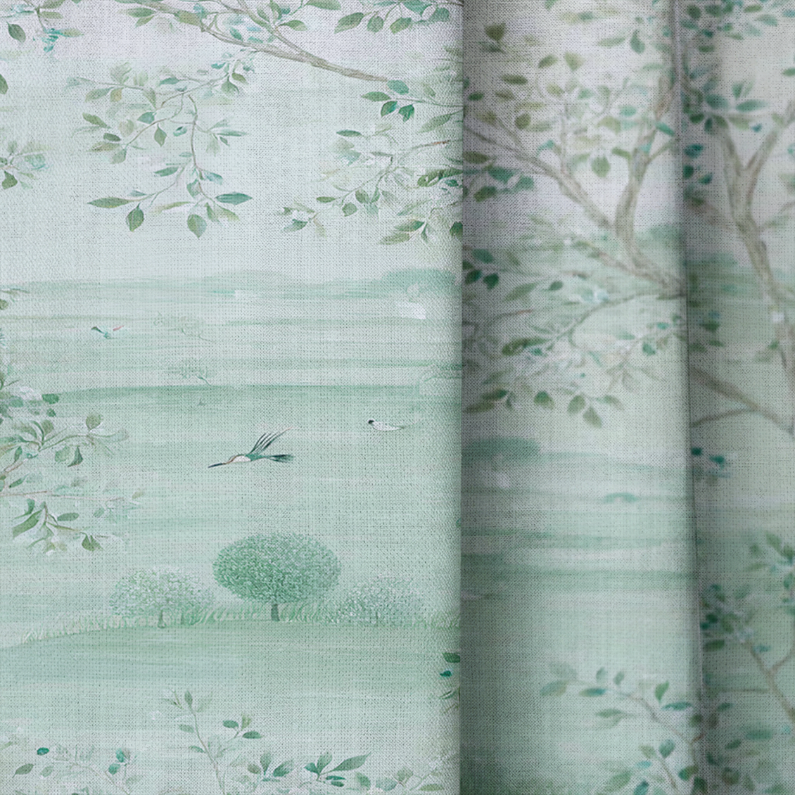Pavillion - Drapery — close up