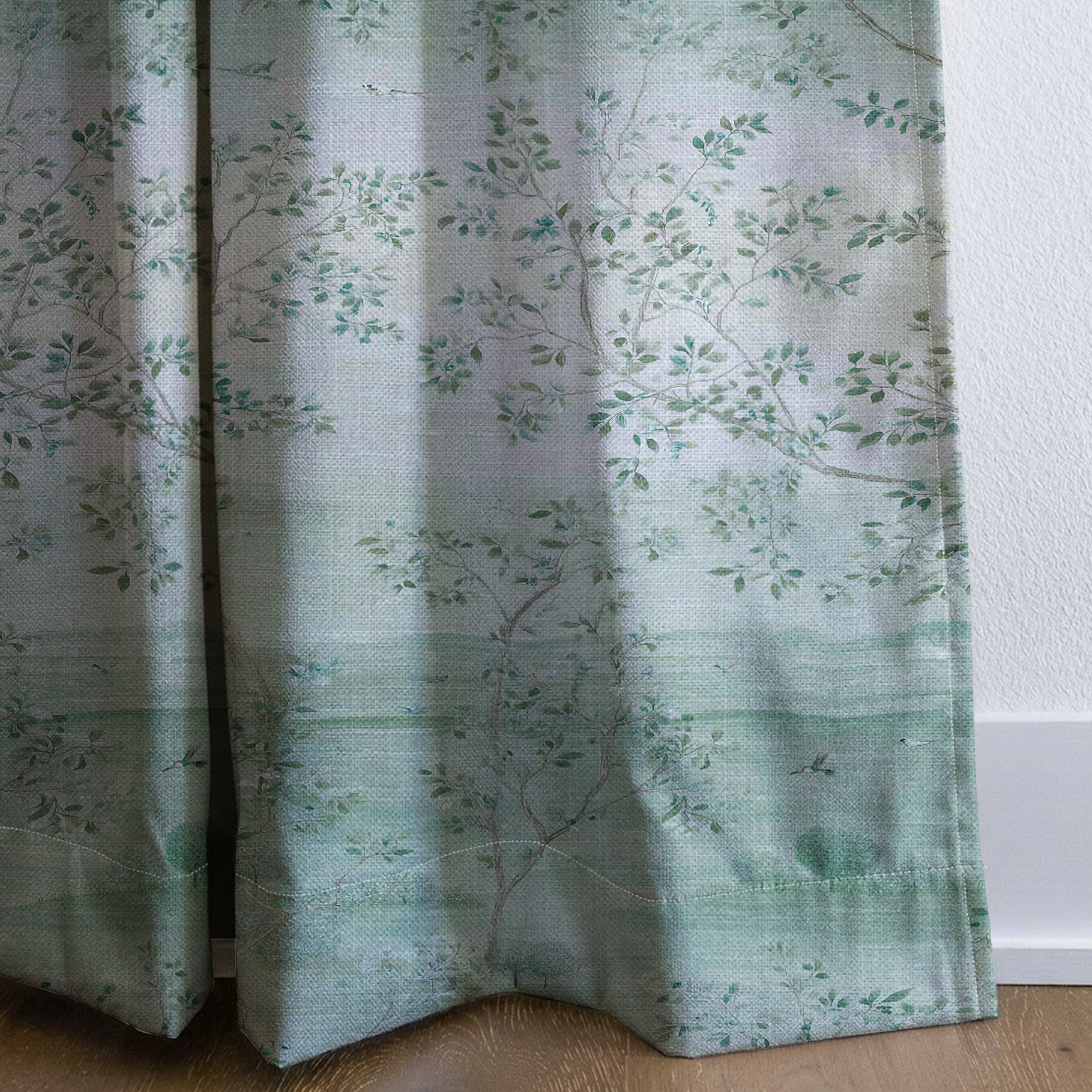 Pavillion - Drapery — corner closeup
