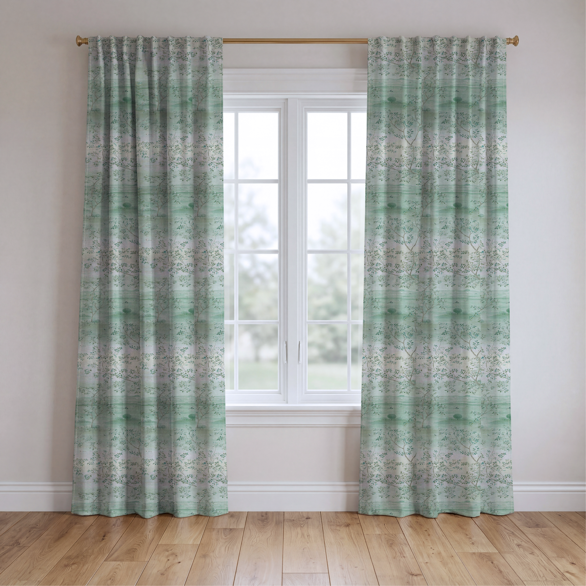 Pavillion - Drapery — two panels