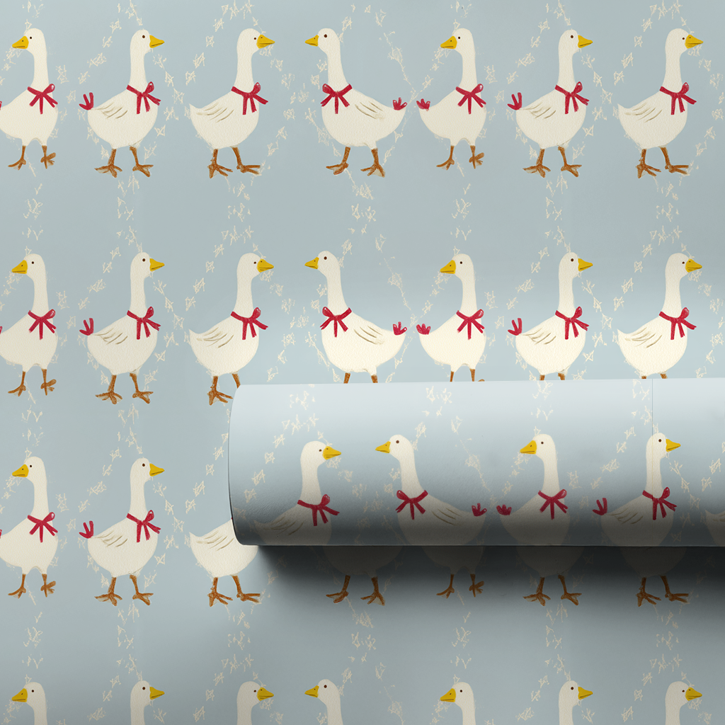 Jingle Goose - Wrapping Paper