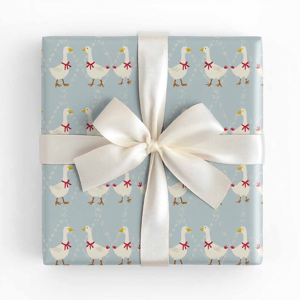 Jingle Goose - Wrapping Paper