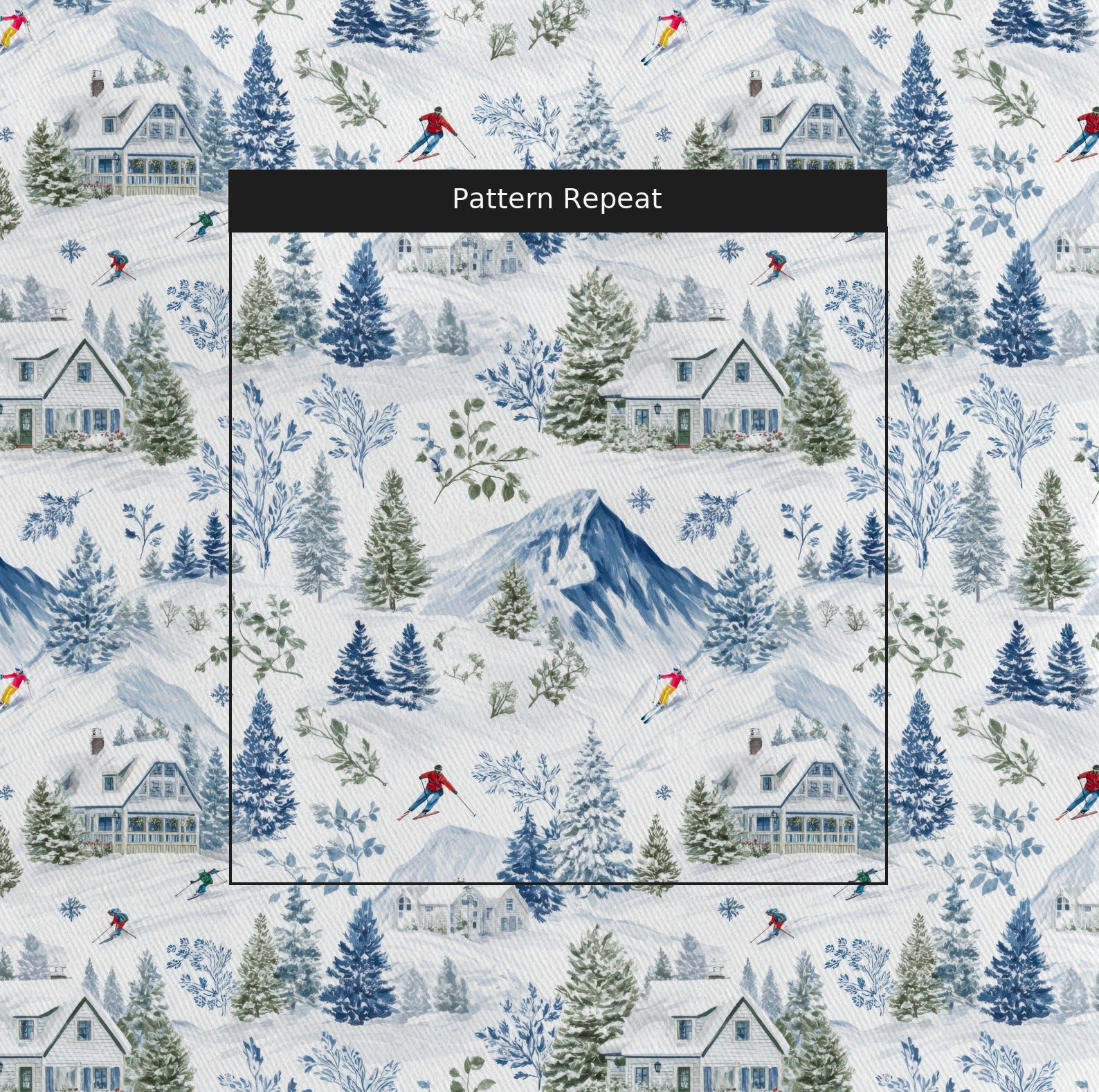 Stowe Fabric by the Yard — pattern repeat