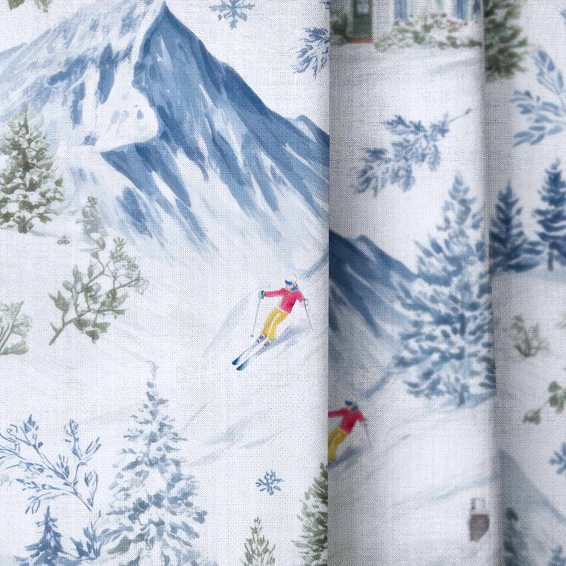 Stowe - Drapery — close up
