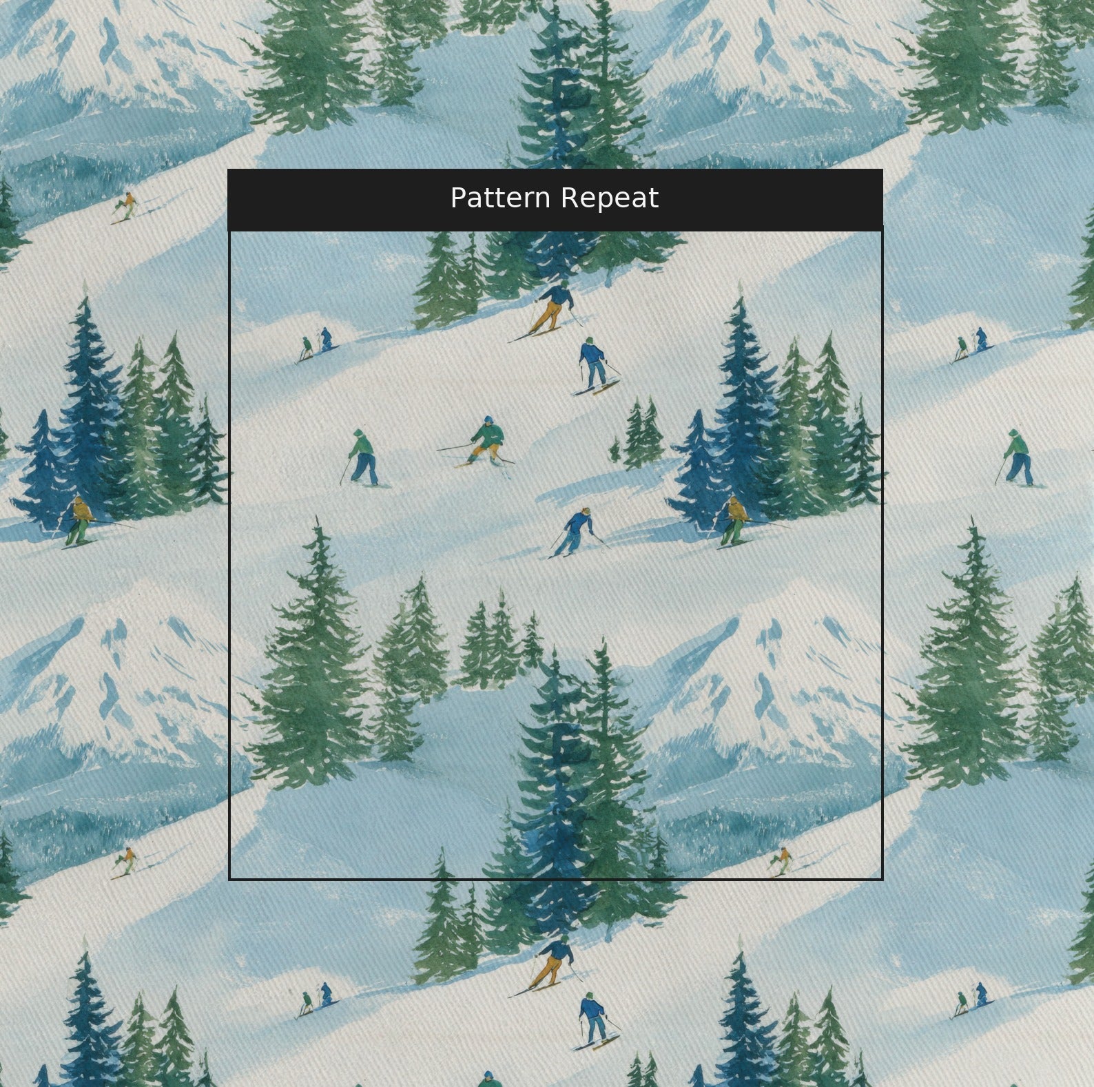 Vail Fabric by the Yard — pattern repeat