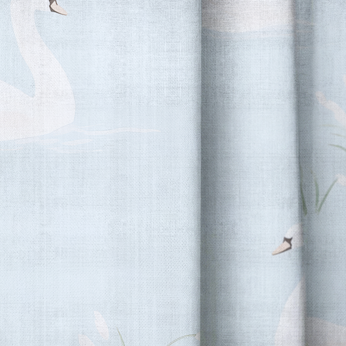 Silver Pond - Drapery — close up