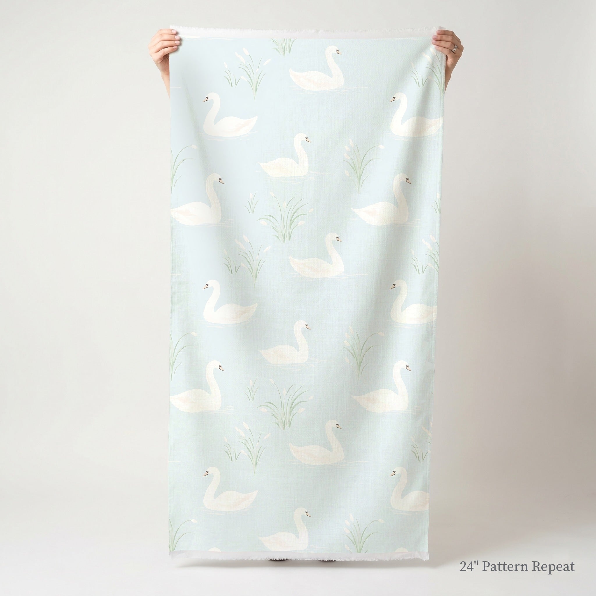 Silver Pond Fabric by the Yard