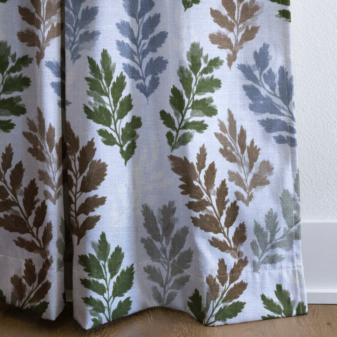 Fernway - Drapery — corner closeup