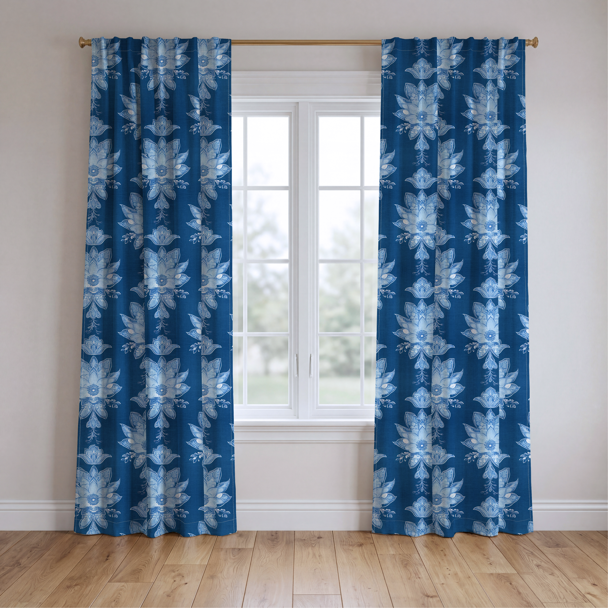 Beau - Drapery — two panels