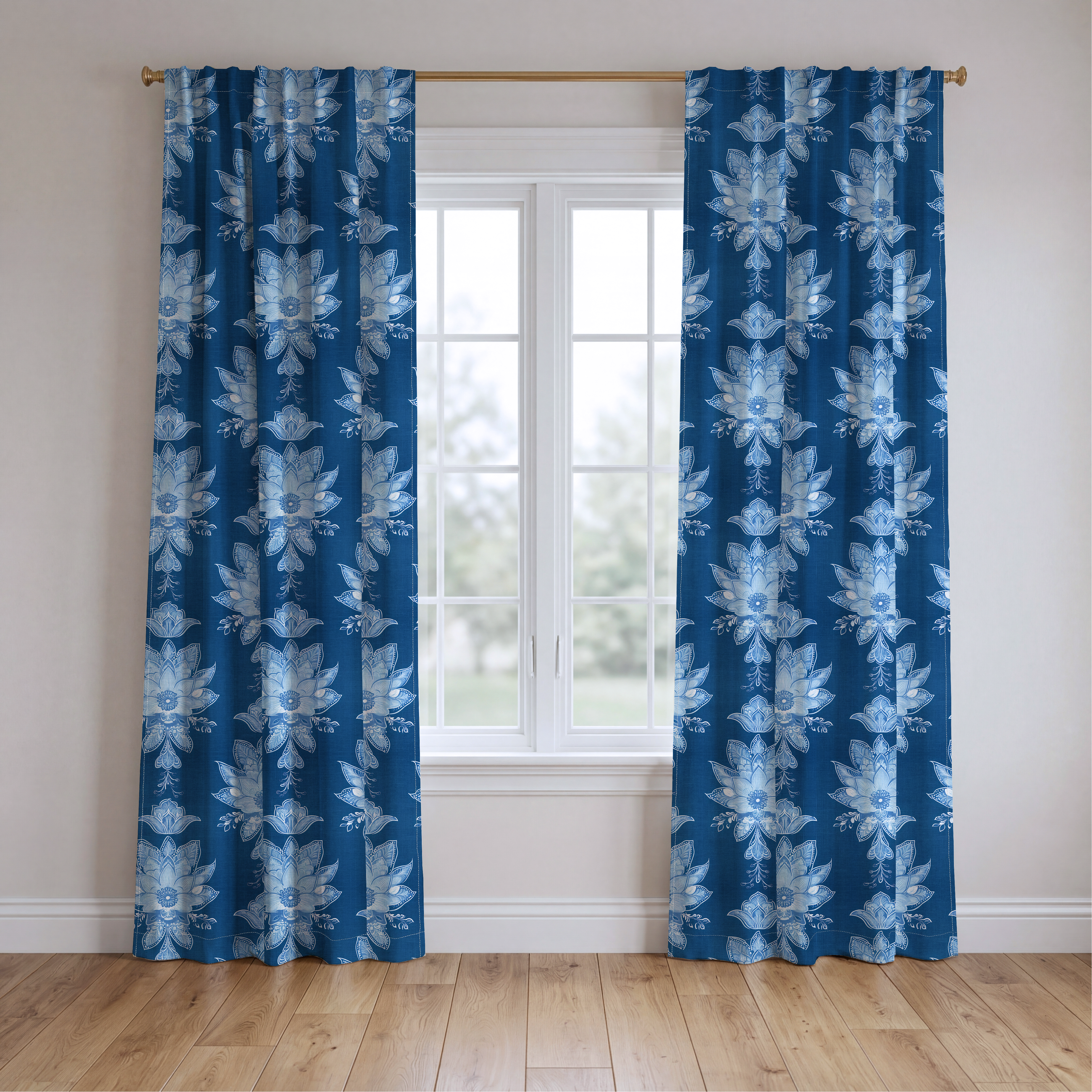 Beau - Drapery — two panels