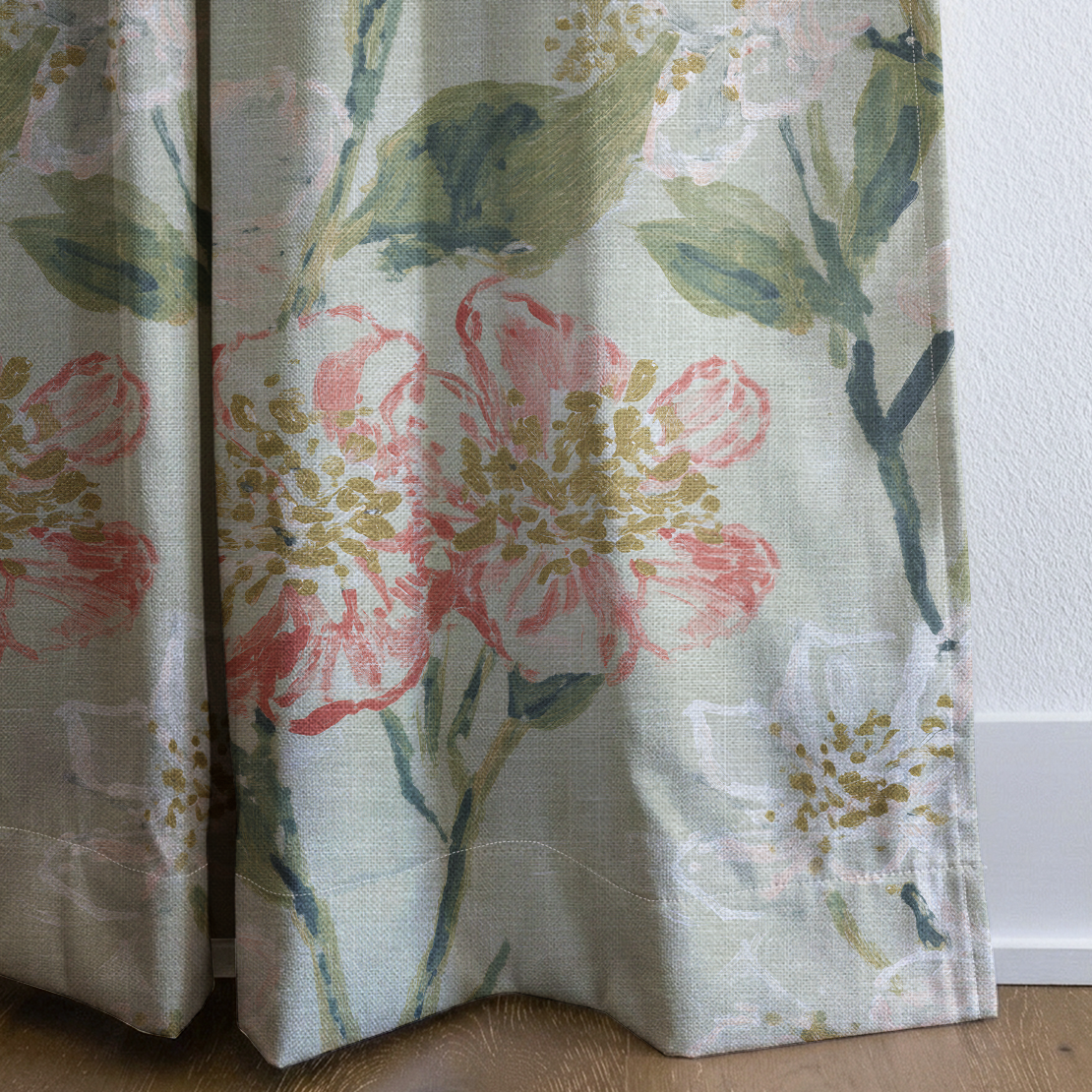 Cordelia - Drapery — corner closeup