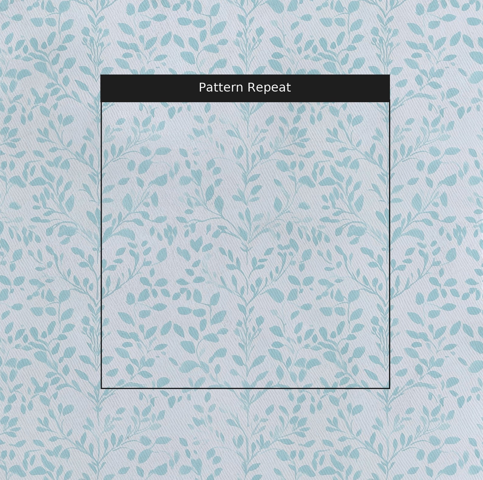 Rainy June Fabric by the Yard — pattern repeat