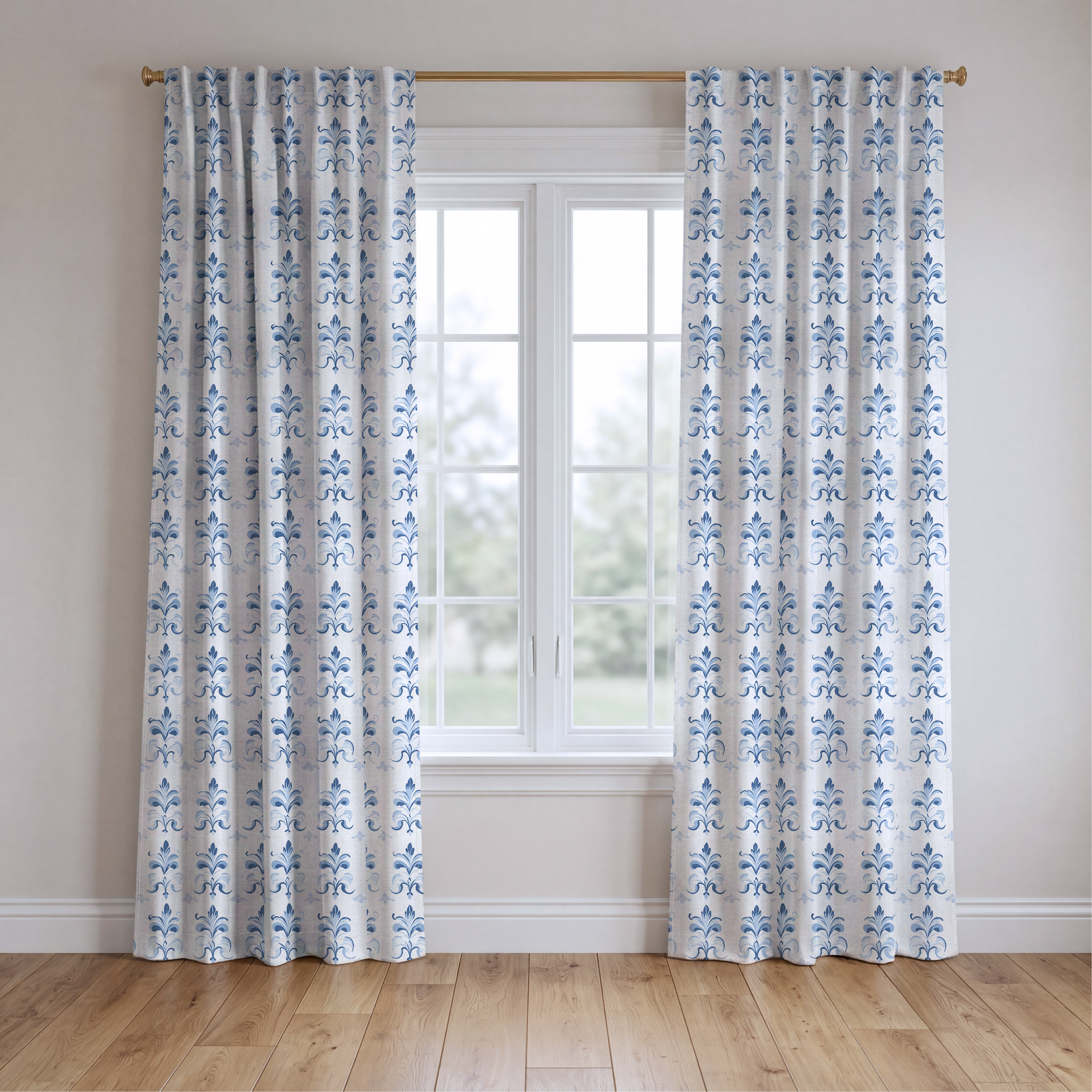 Daniel - Drapery — two panels