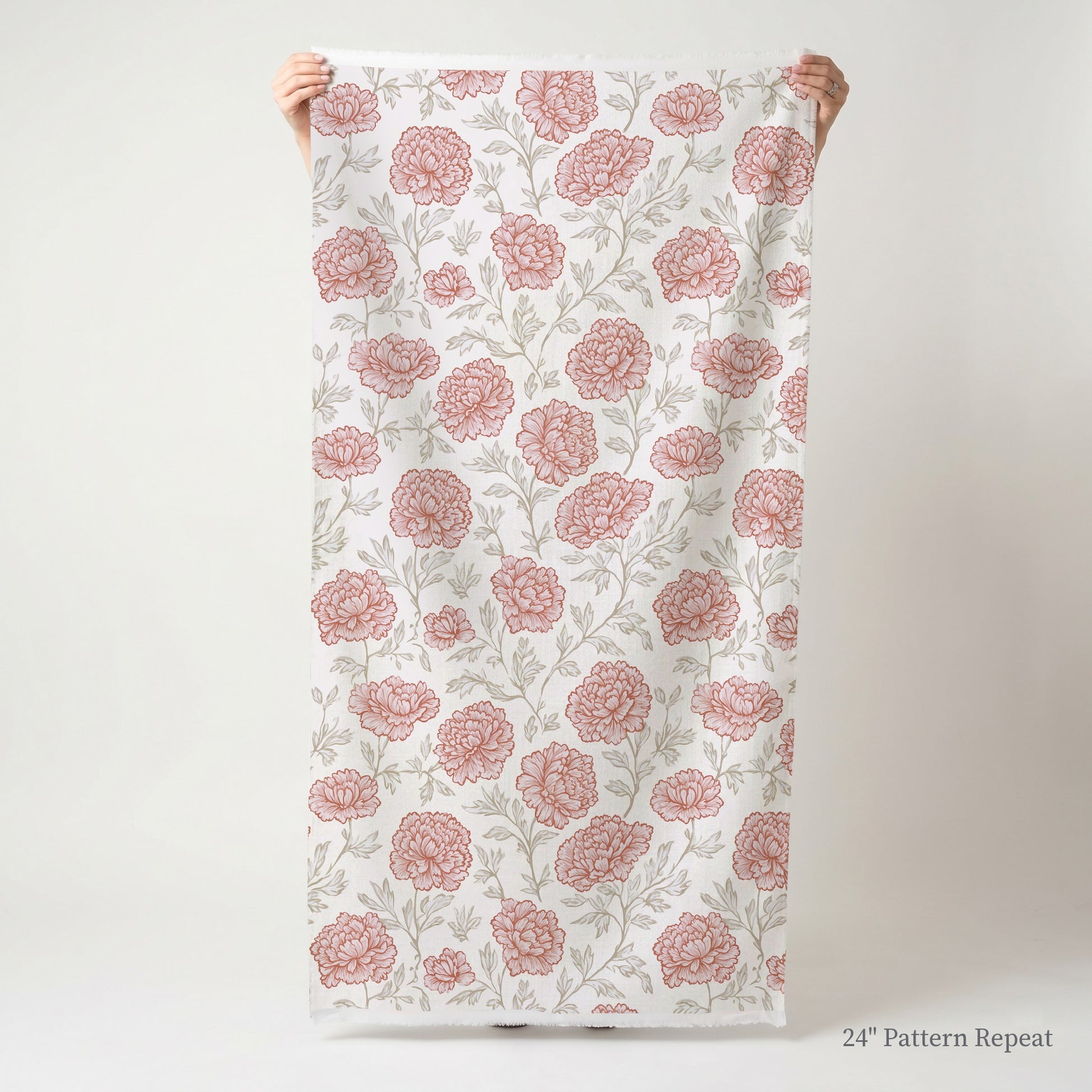 Antique Rose Fabric by the Yard