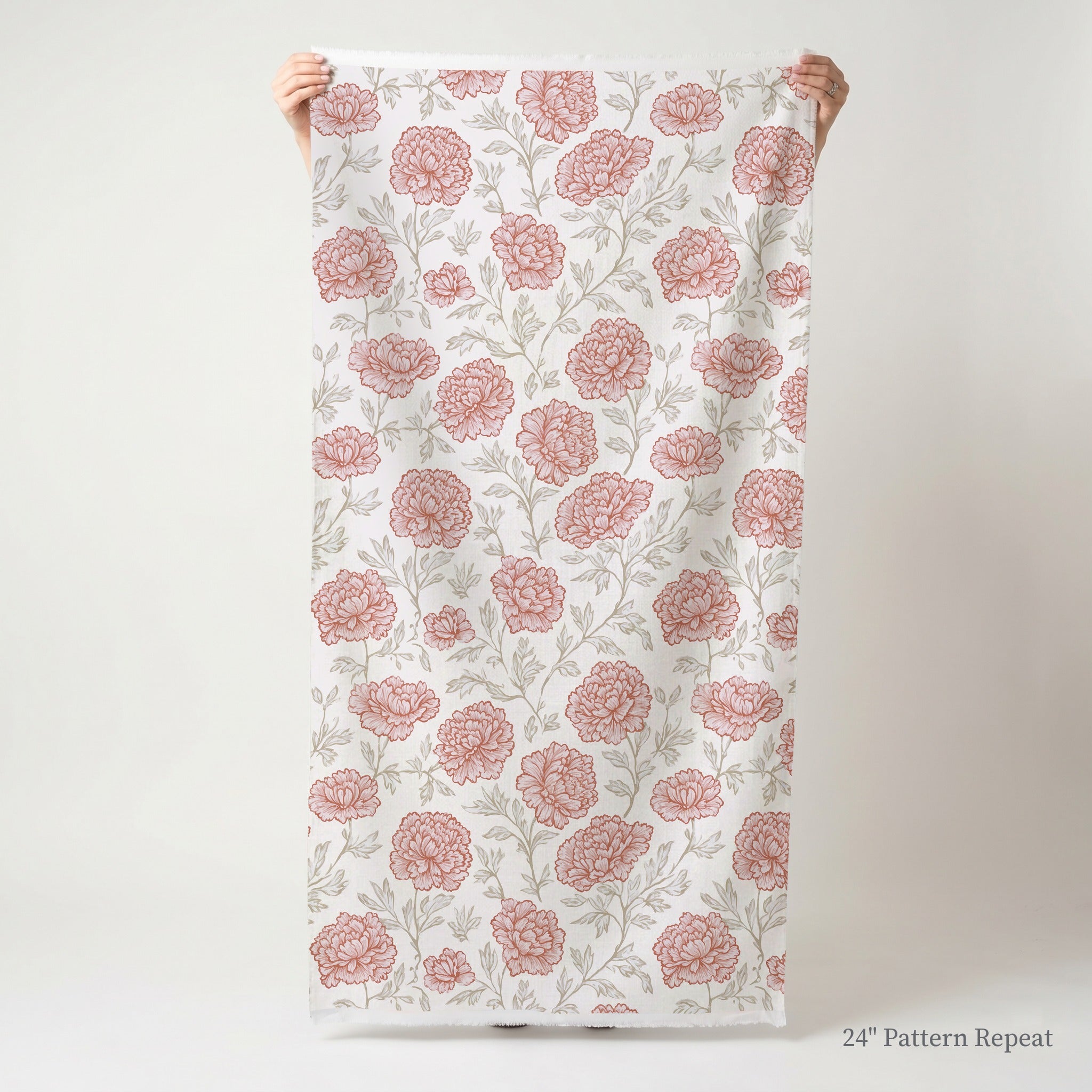 Antique Rose Fabric by the Yard