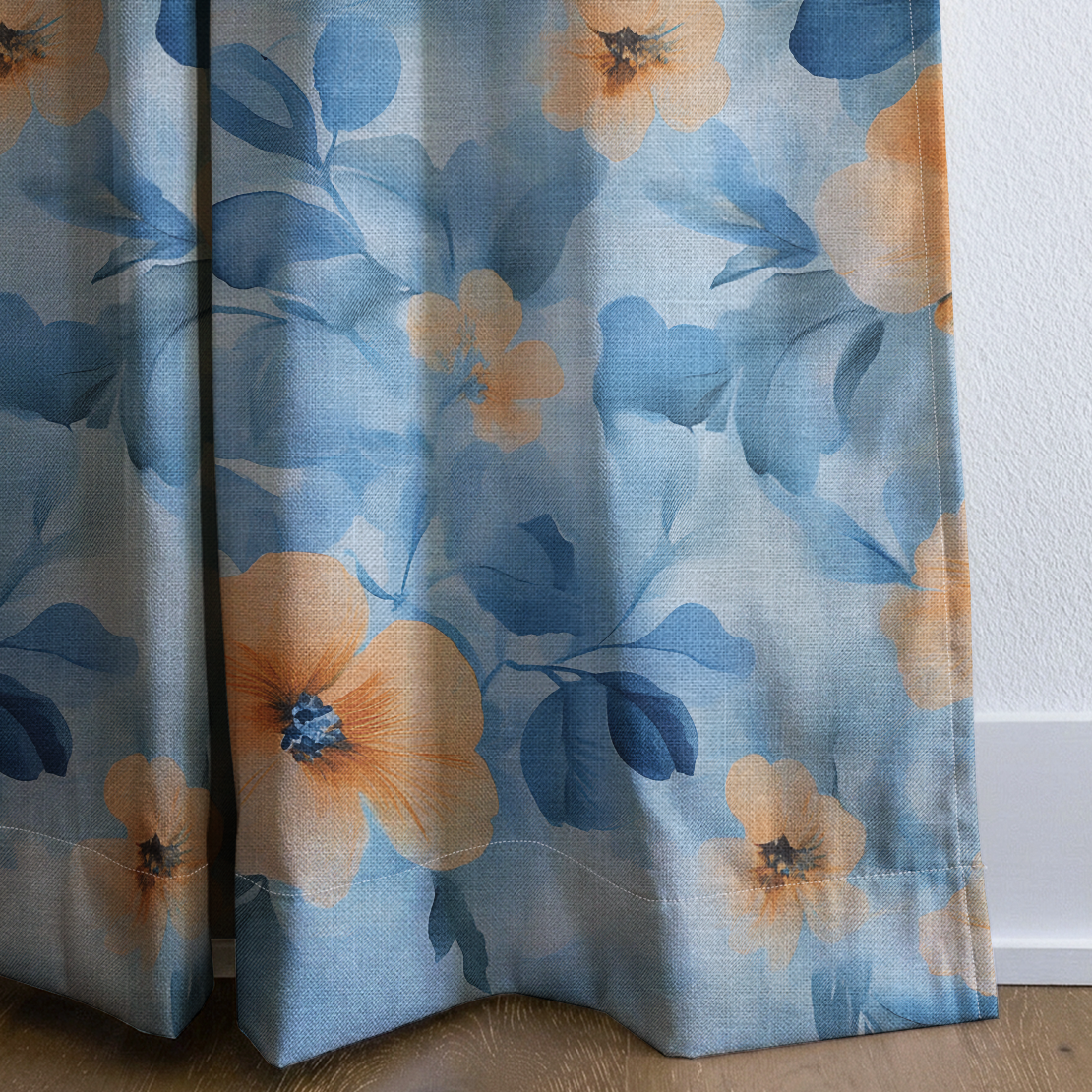 Magnolia - Drapery — corner closeup