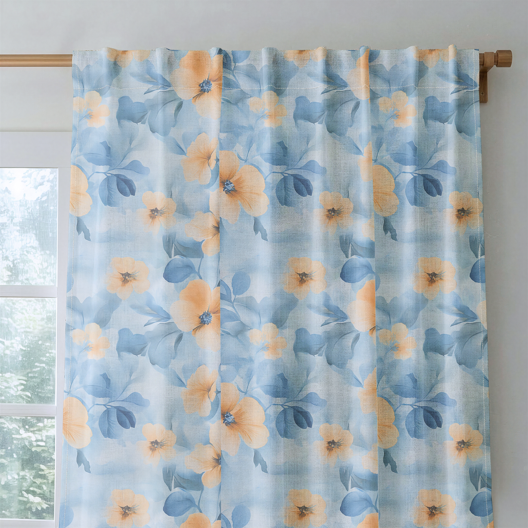 Magnolia - Drapery — rod