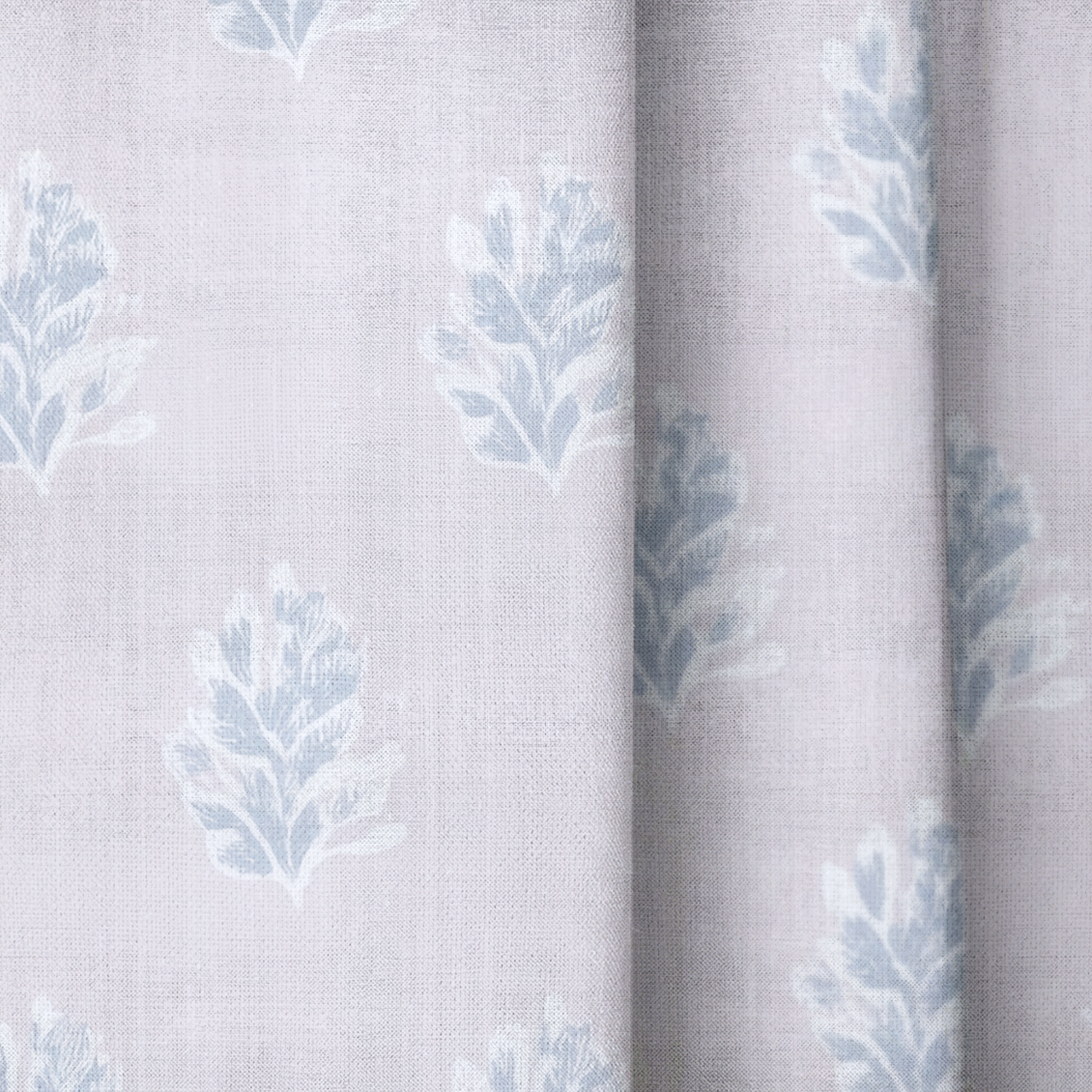 Faded Lilacs - Drapery — close up