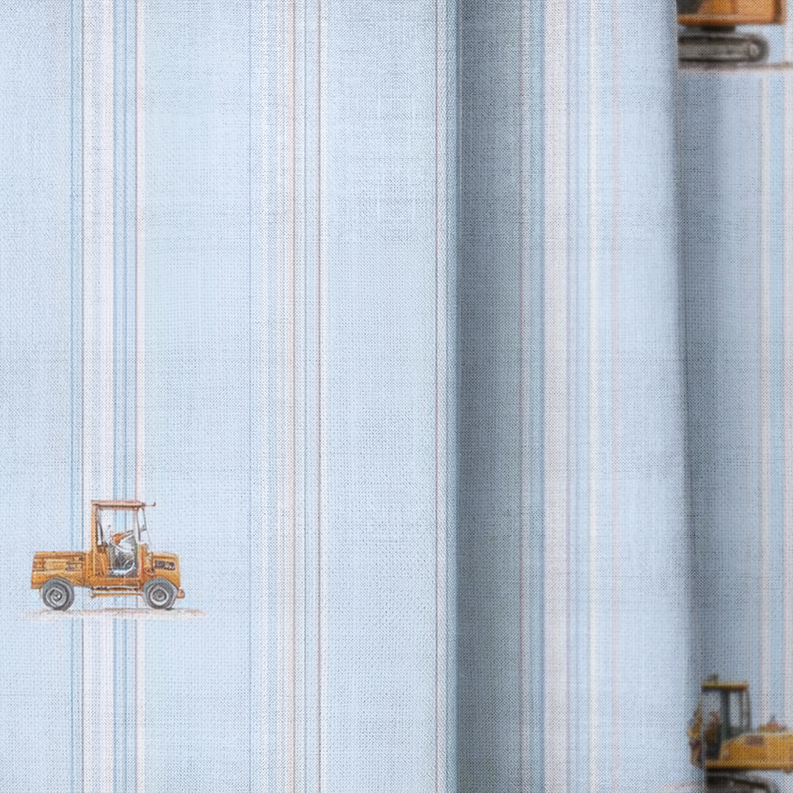 Boy Builder - Drapery — close up