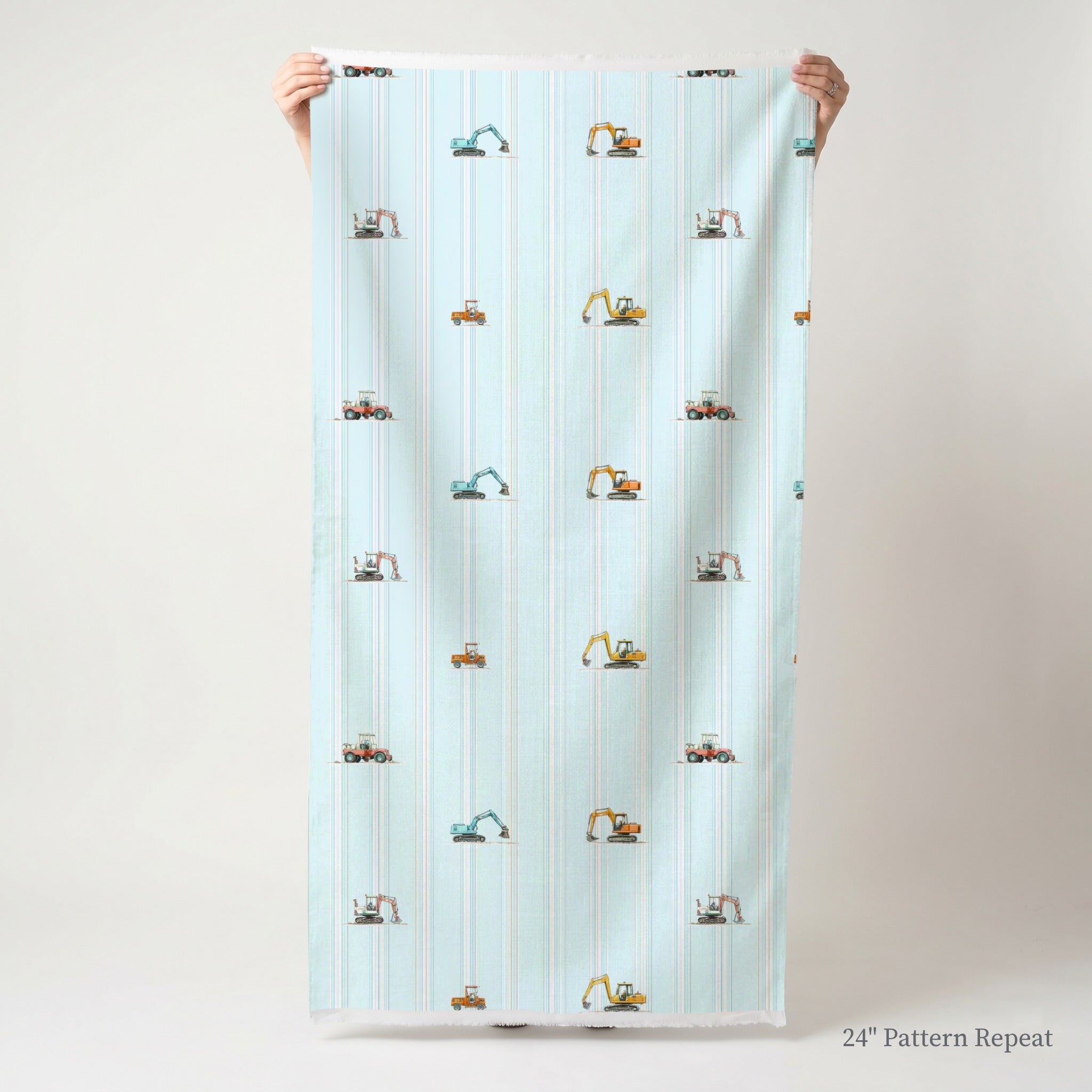 Boy Builder Fabric by the Yard
