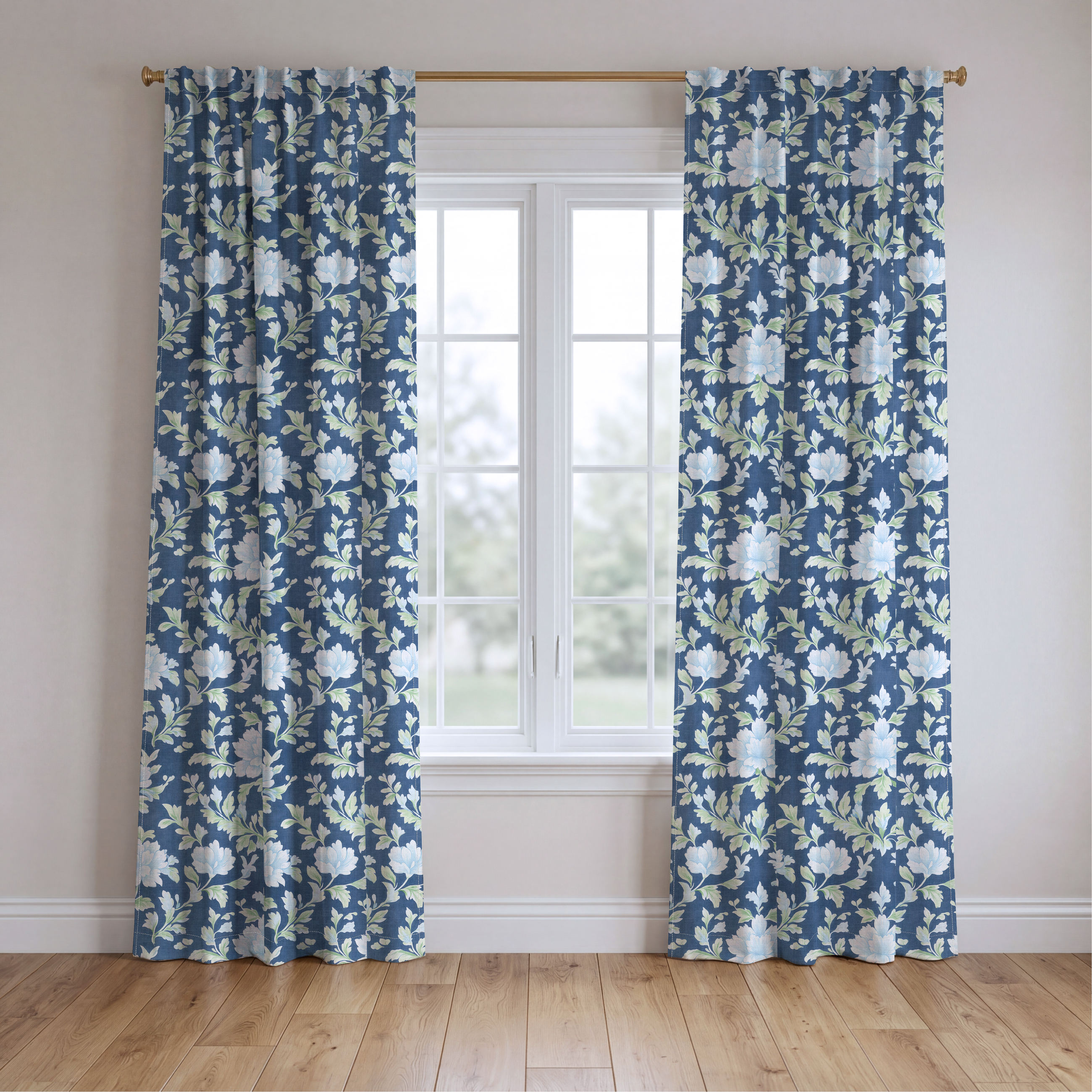 Kay - Drapery — two panels