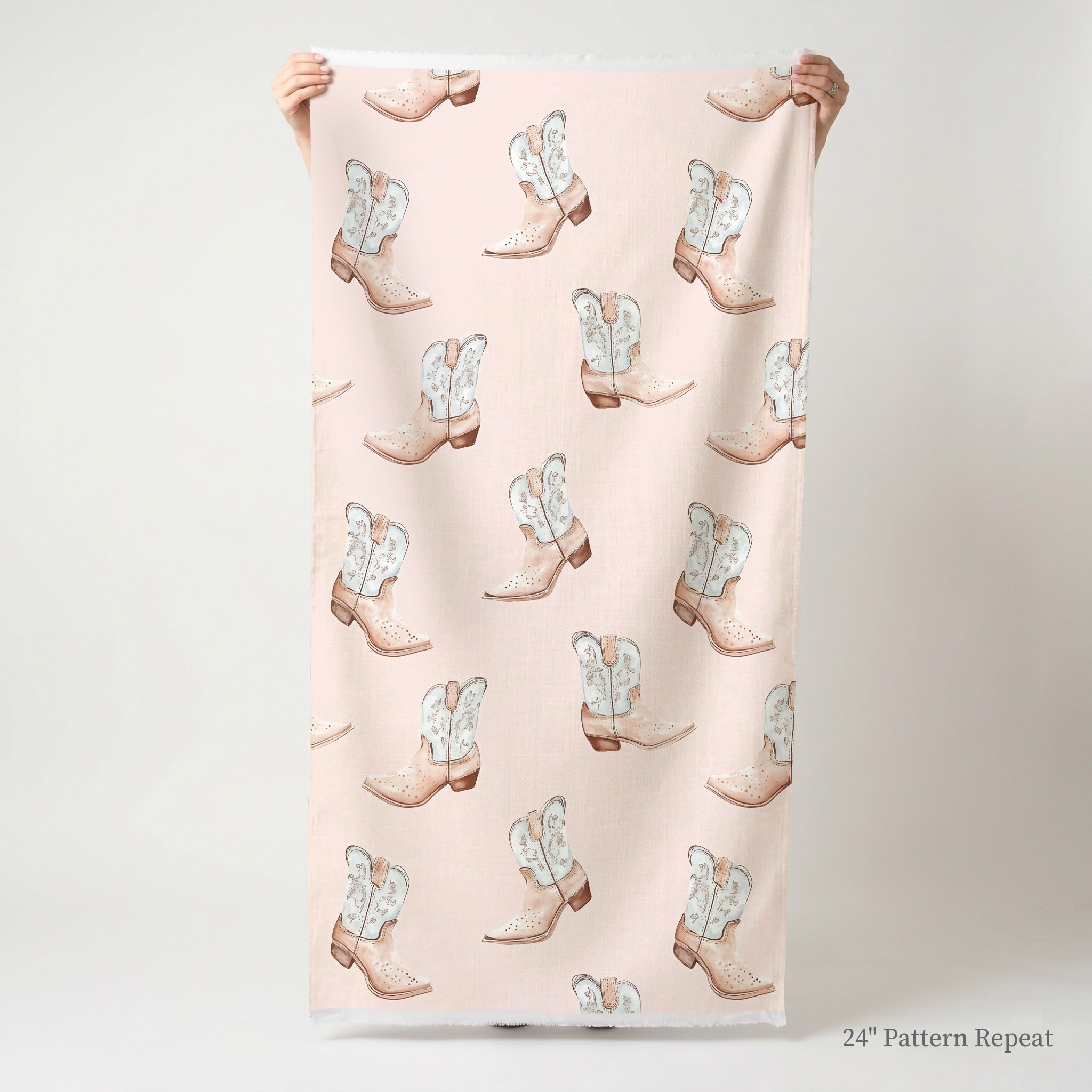 Pastel Rodeo Fabric by the Yard