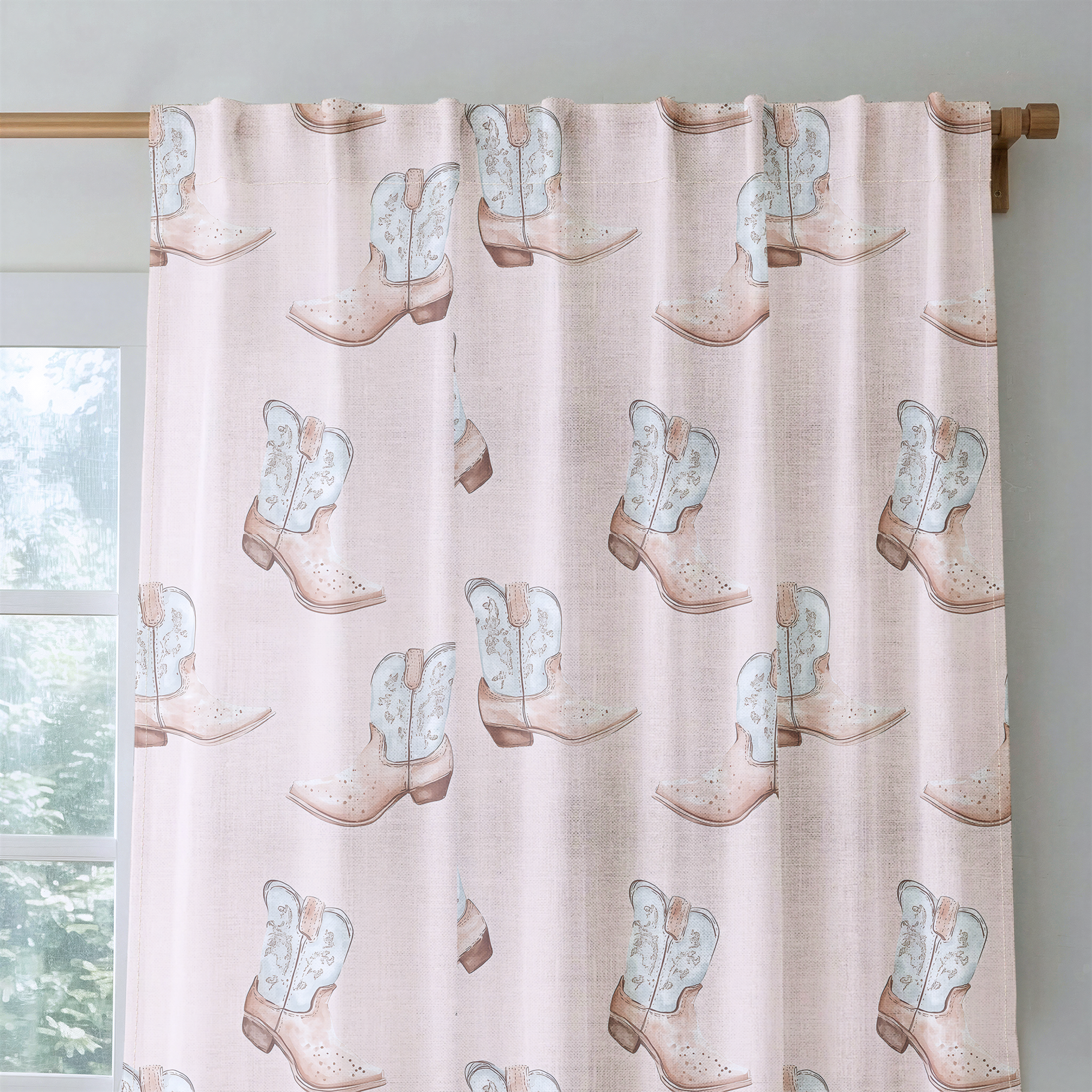 Pastel Rodeo - Drapery — rod
