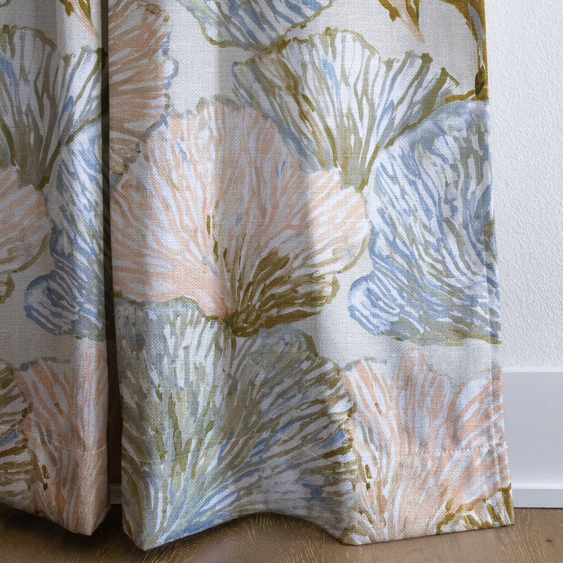 Sea Fan - Drapery — corner closeup