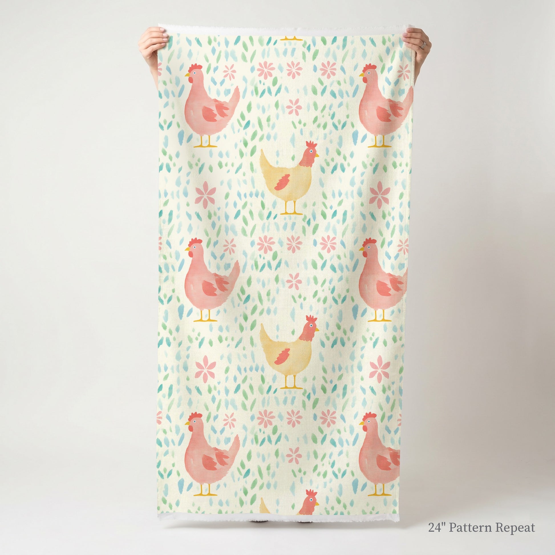 Mother Hen Fabric by the Yard