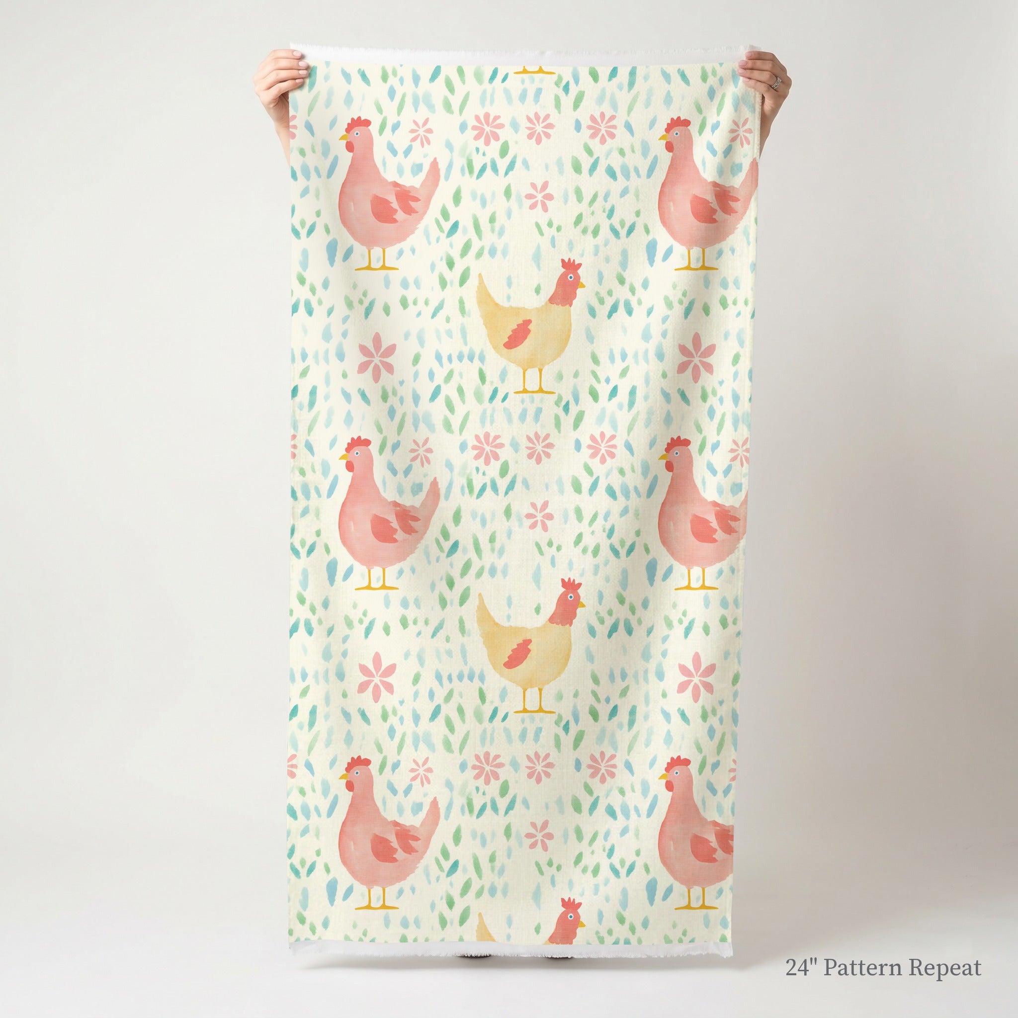 Mother Hen Fabric by the Yard
